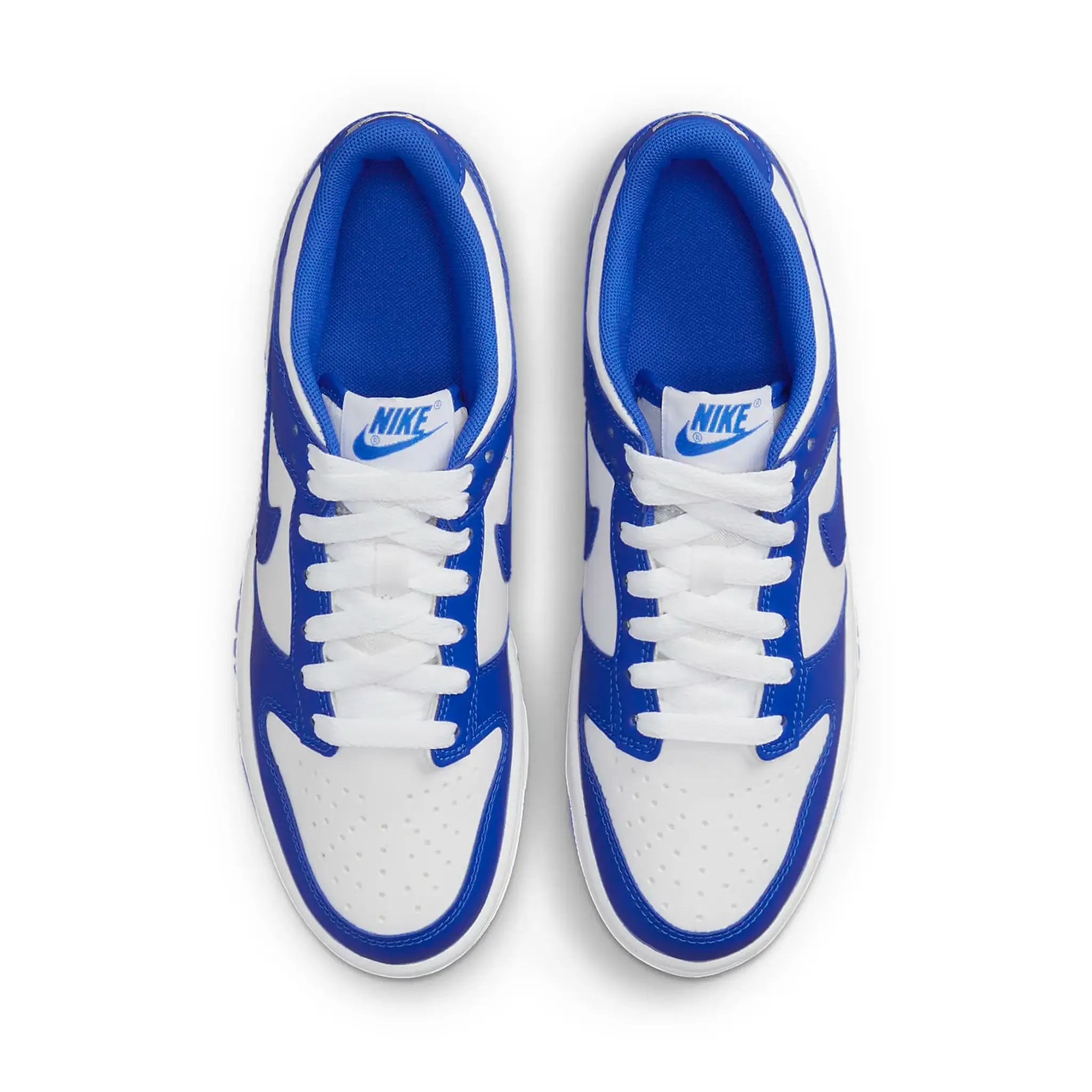 Nike Dunk Low Racer Blue Sneakers for Girls (GS) - Lightweight Comfortable Casual Shoes for School, Sports & Everyday Wear