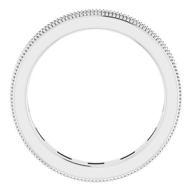 1.82 Carat Straight Baguette Diamond Eternity Band Ring - 14K White Gold Wedding Anniversary Gift for Her, Perfect for Bridal Jewelry & Special Occasions