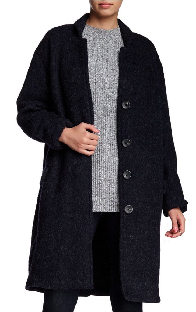 Free People Solid Long and Lean Coat - Women's Slim Fit Trench Coat for Fall & Winter | Water-Resistant Outerwear for Work, Travel & Everyday Wear