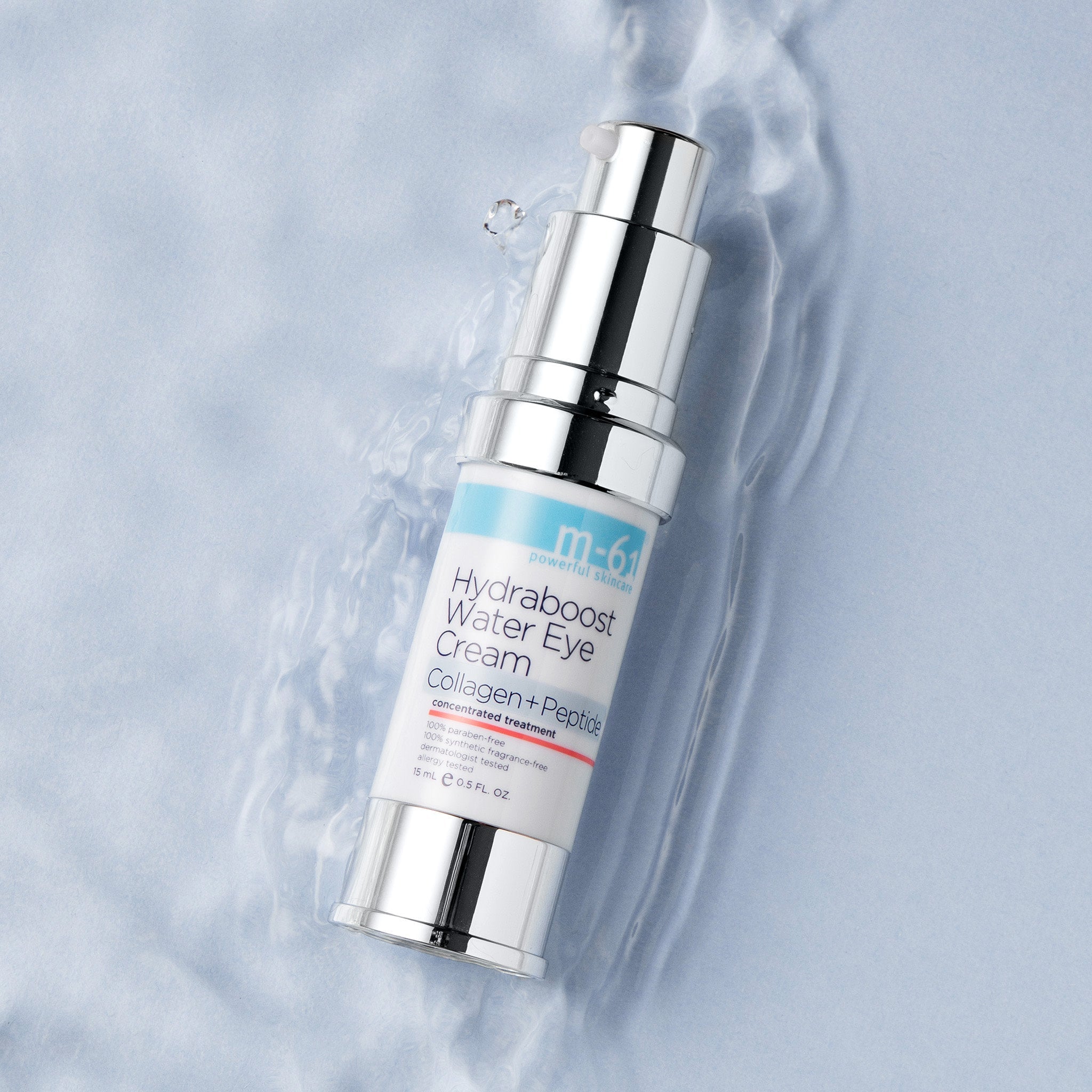 Hydraboost Collagen + Peptide Eye Cream for Dark Circles & Wrinkles - Hydrating Under Eye Treatment for Puffiness & Fine Lines - Perfect for Night & Day Use