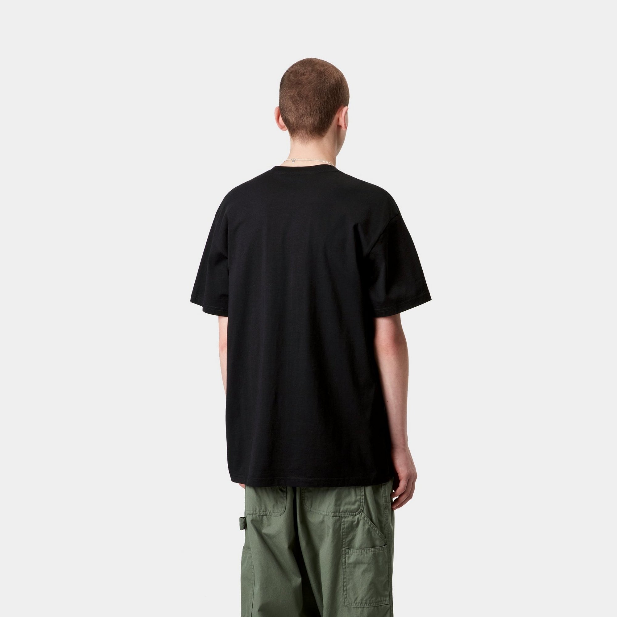 Pocket Heart Graphic T-Shirt for Men & Women - Soft Cotton Black Tee - Casual Streetwear & Everyday Comfort