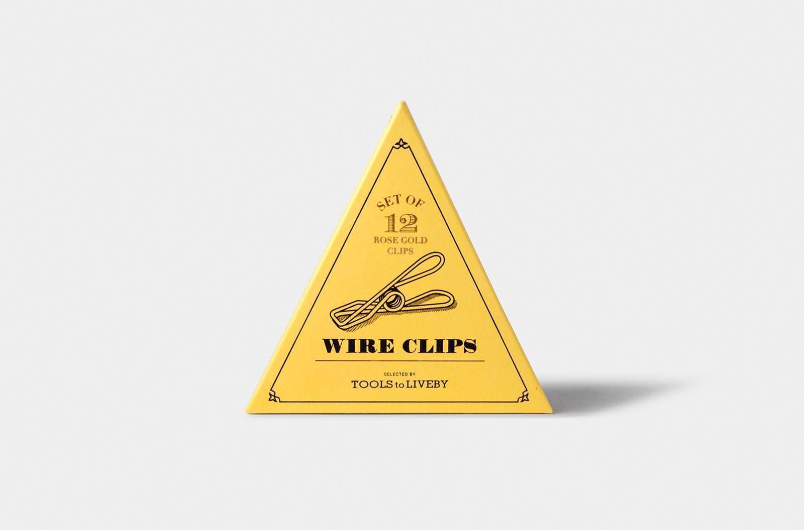 Rose Gold Paper Clips - Elegant Office Supplies for Organizing Documents | Perfect for Home, School & Office Use