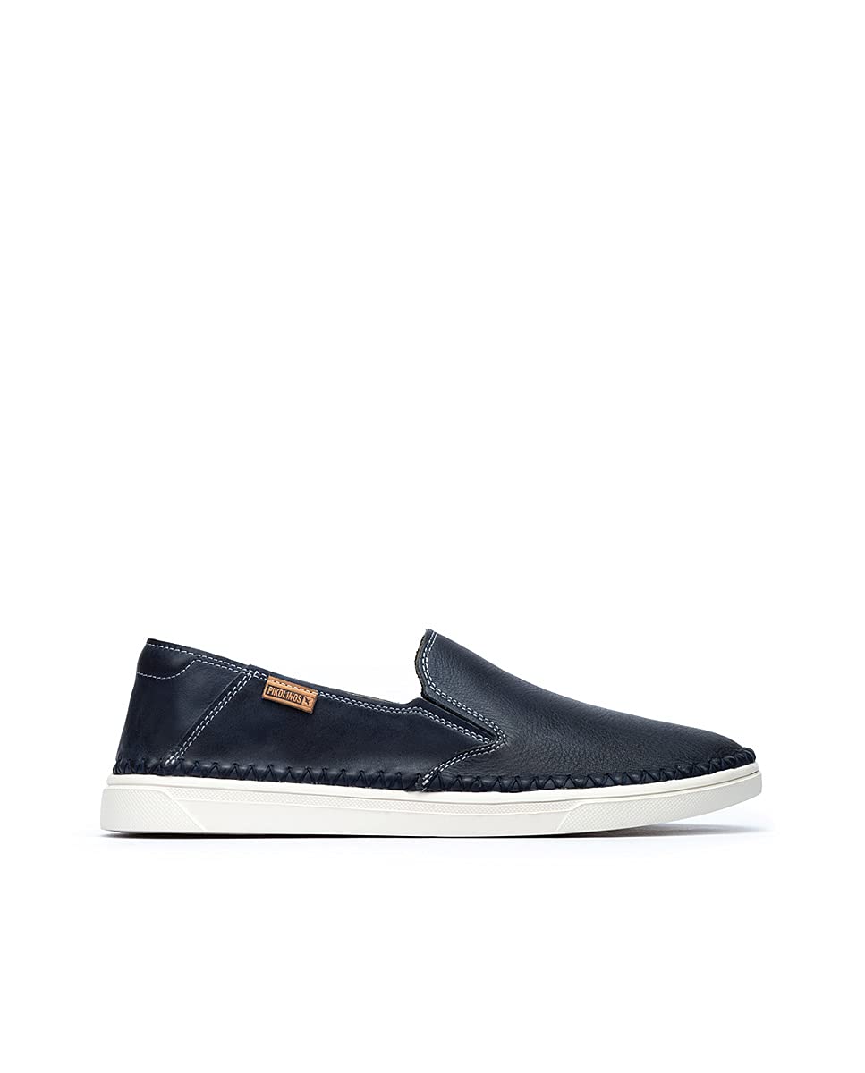PIKOLINOS Men's Leather Loafers - Alicante Style Comfortable Slip-On Shoes for Casual & Business Wear