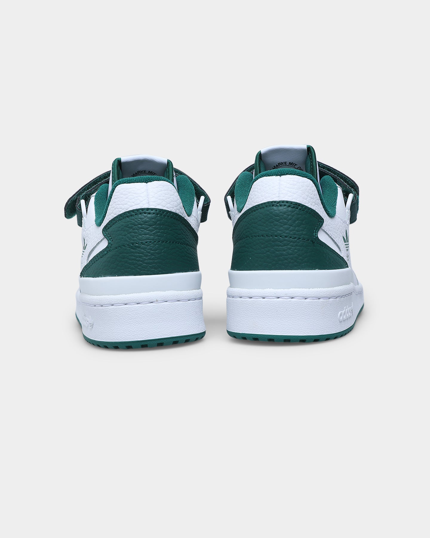 Adidas Forum Low Sneakers - Cloud White, Collegiate Green & White | Men's Casual Shoes for Everyday Wear & Street Style
