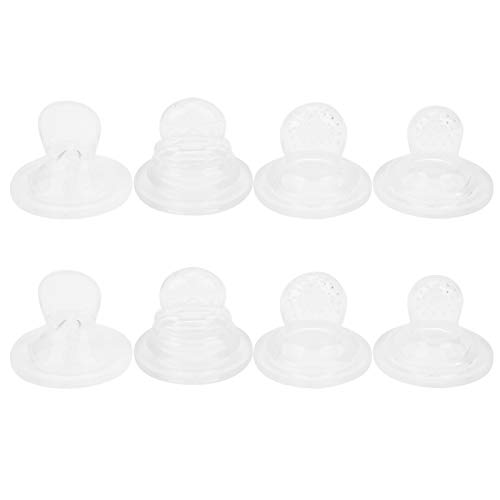 Premium Baby Nipple Set - Liquid Silicone Bottle Nipples & Pacifiers for Infant Feeding | Soft Teats for Baby Bottles & Fruit Feeders | Ideal for Breastfeeding Transition, Formula Feeding & On-the-Go Nutrition (3-Pack)