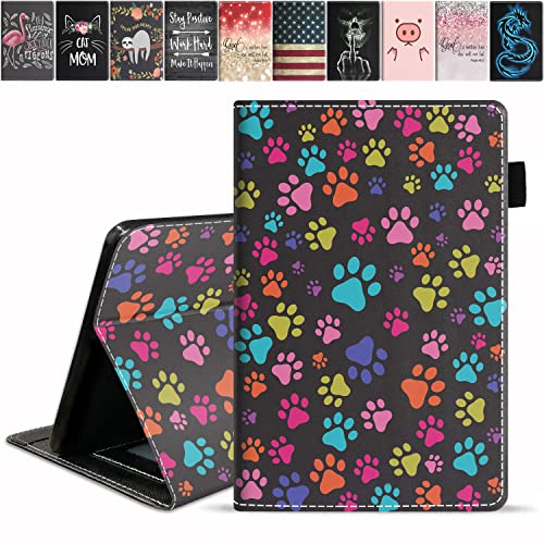 Colorful Dog Paw Print