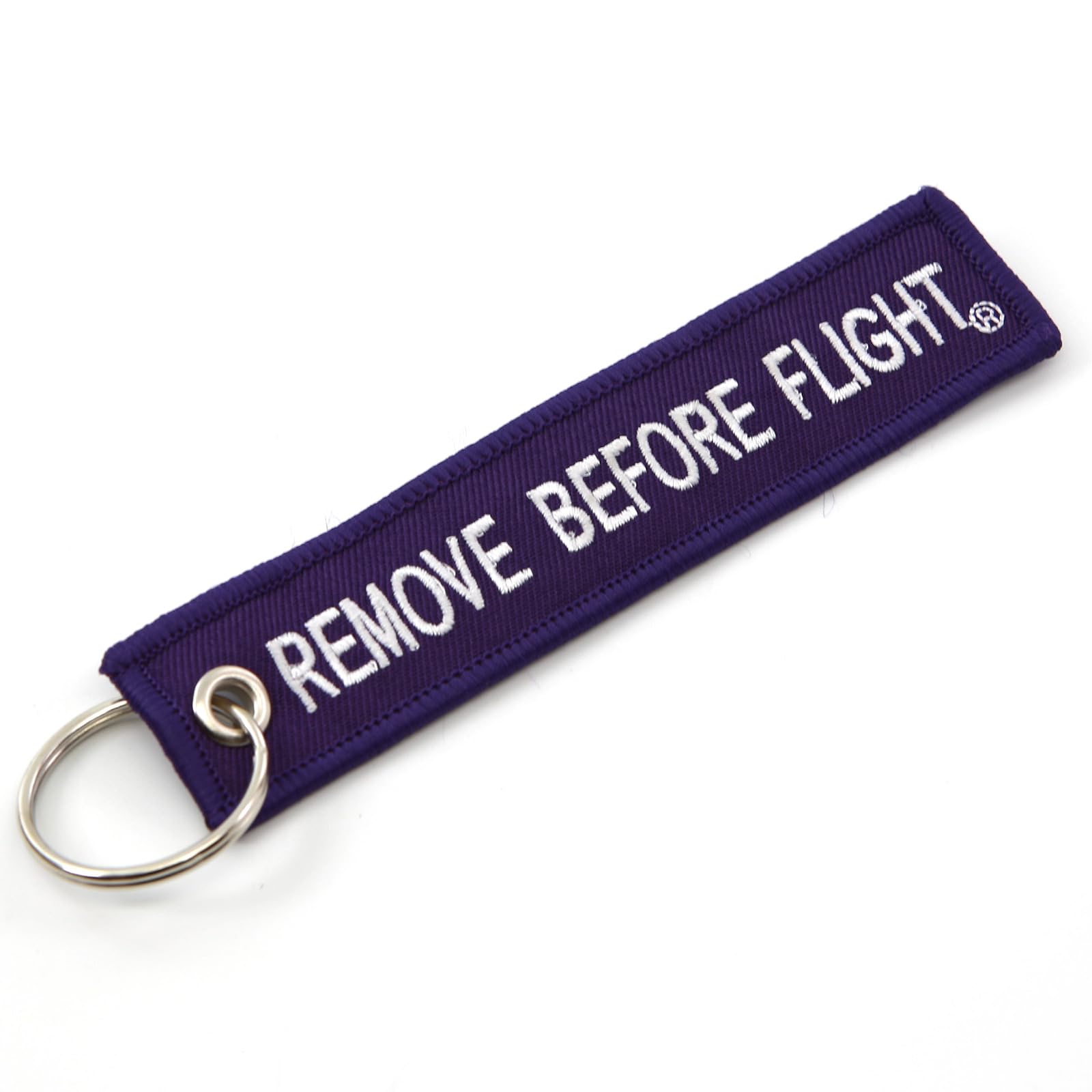 Rotary13B1 Remove Before Flight Keychain - Purple | Aviation Enthusiast Gift | Pilot Accessories for Travel & Flight Crew