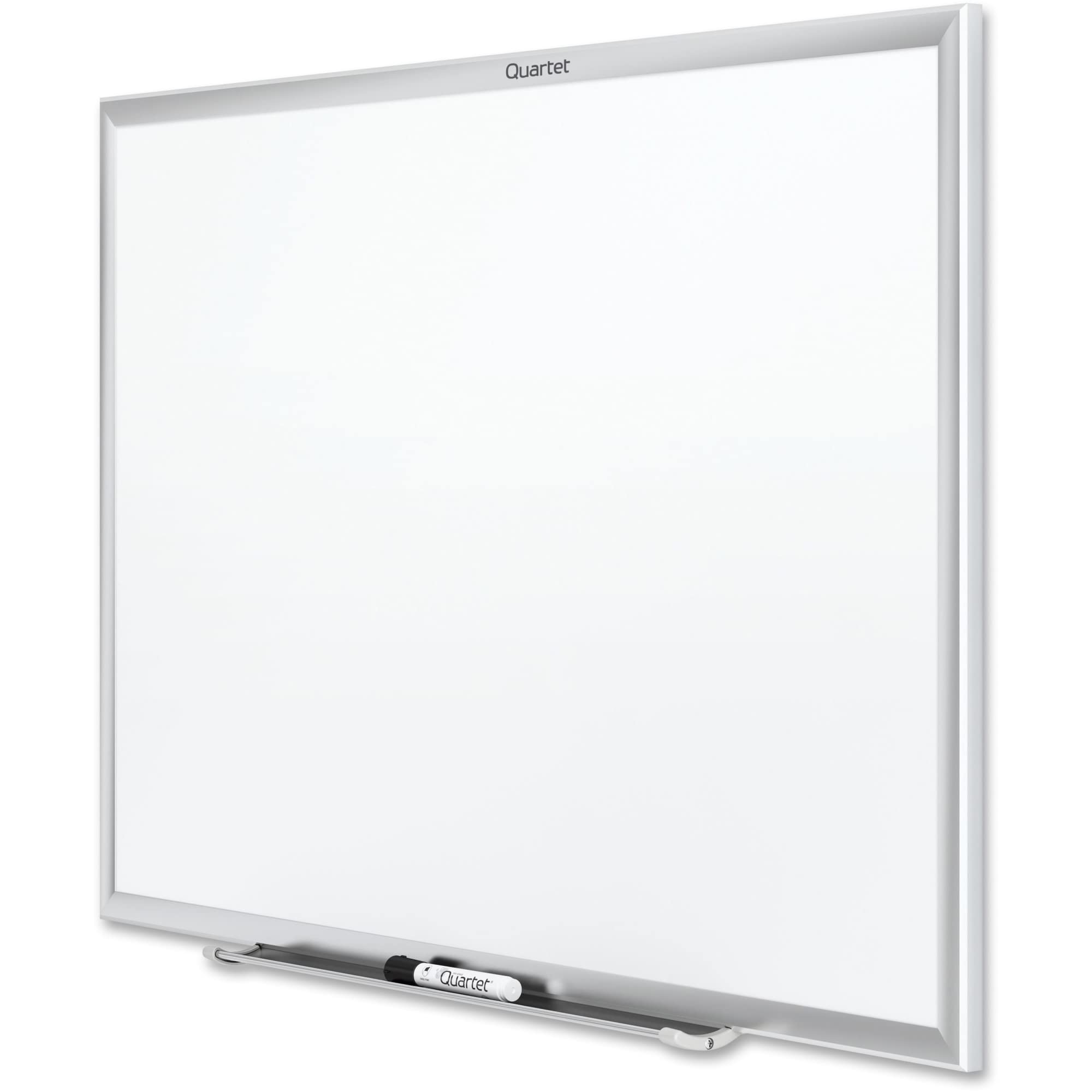 Quartet 5' x 3' Non-Magnetic Dry Erase Whiteboard with Silver Aluminum Frame - Perfect for Office Meetings, Classroom Teaching & Home Office Organization (Model S535)