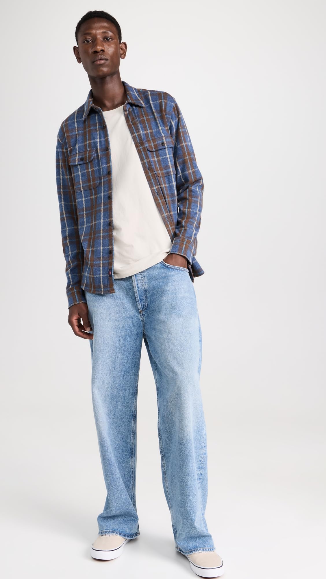 Faherty Men's Legend Sweater Shirt - Soft Cotton Blend Pullover for Casual Wear, Layering & Outdoor Activities