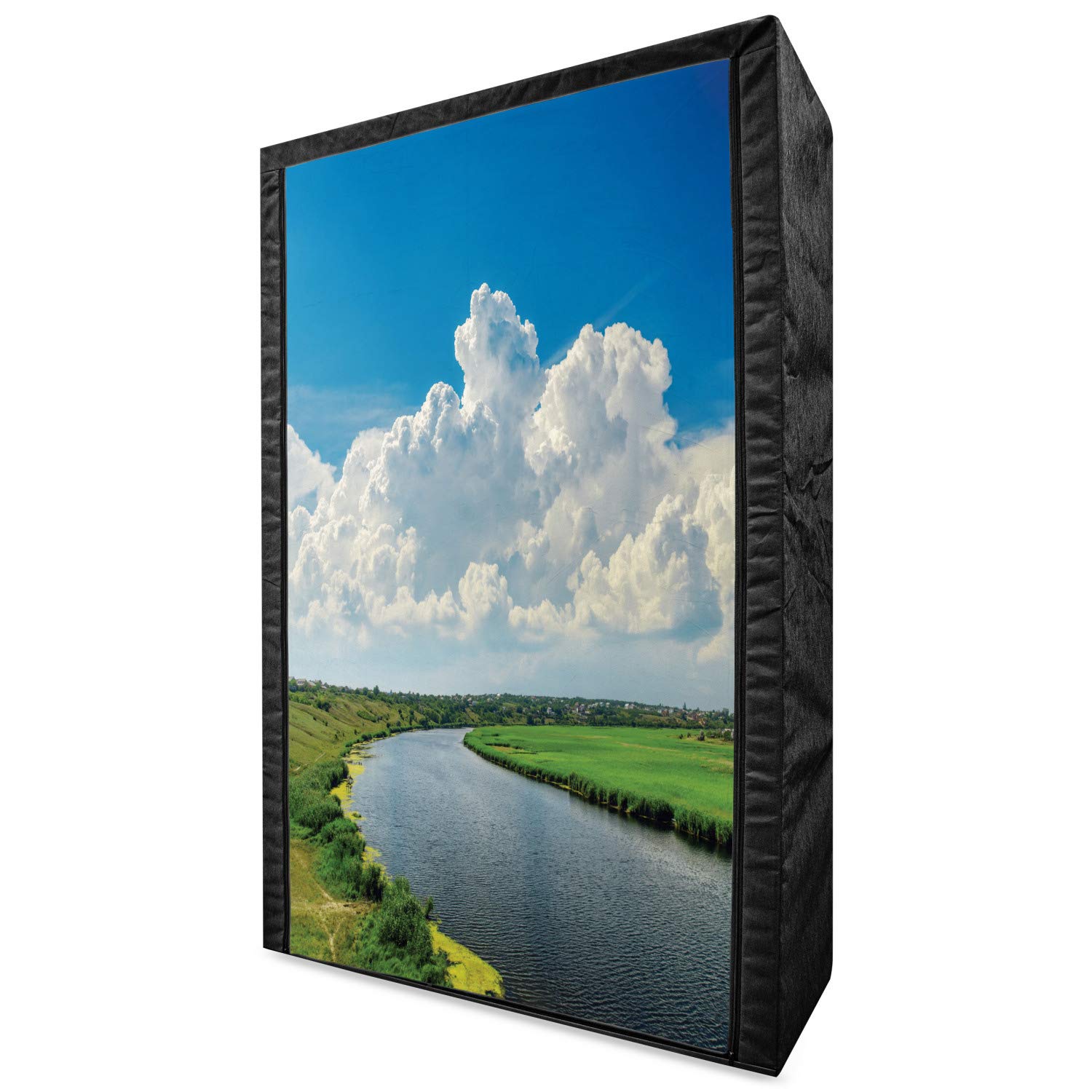 Ambesonne Portable Fabric Wardrobe - 42.5