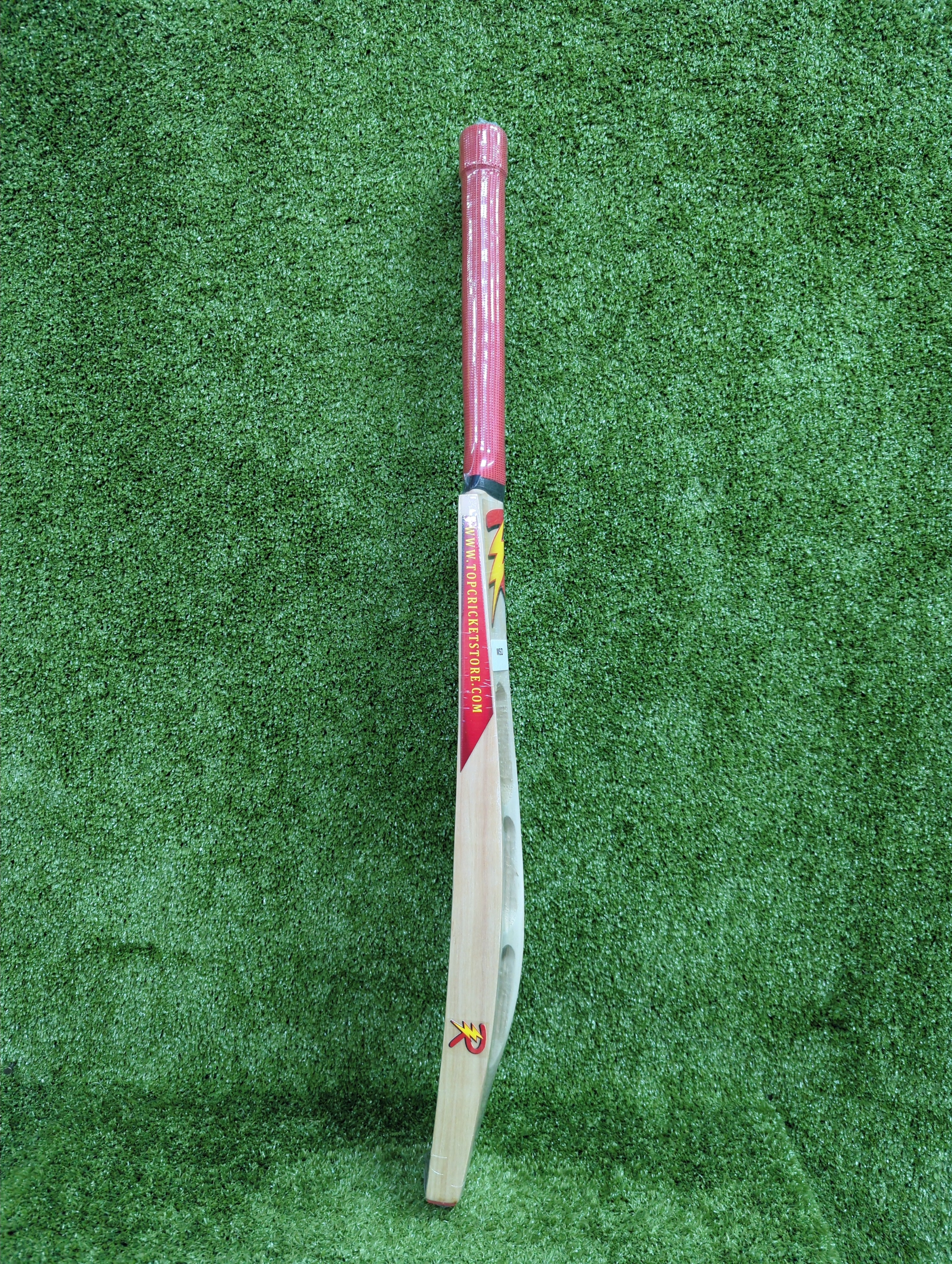 Raydn MS Dhoni Kashmir Willow Scoop Adult Tennis Ball Cricket Bat - Premium Cricket Equipment for Practice & Matches