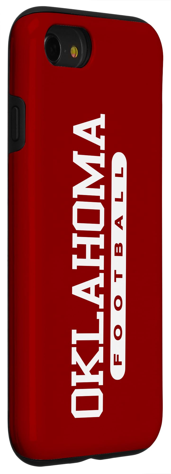 iPhone SE (2020) / 7 / 8 Oklahoma Sooners Football Team Custom Phone Case - Durable Protective Cover for College Football Fans & OU Supporters