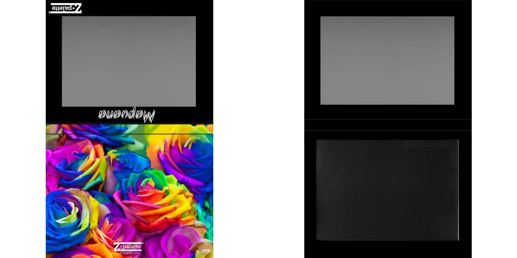 Custom Extra Large Z Palette - Magnetic Makeup Palette for Eyeshadows & Blush - Perfect for Professional Makeup Artists & Travel