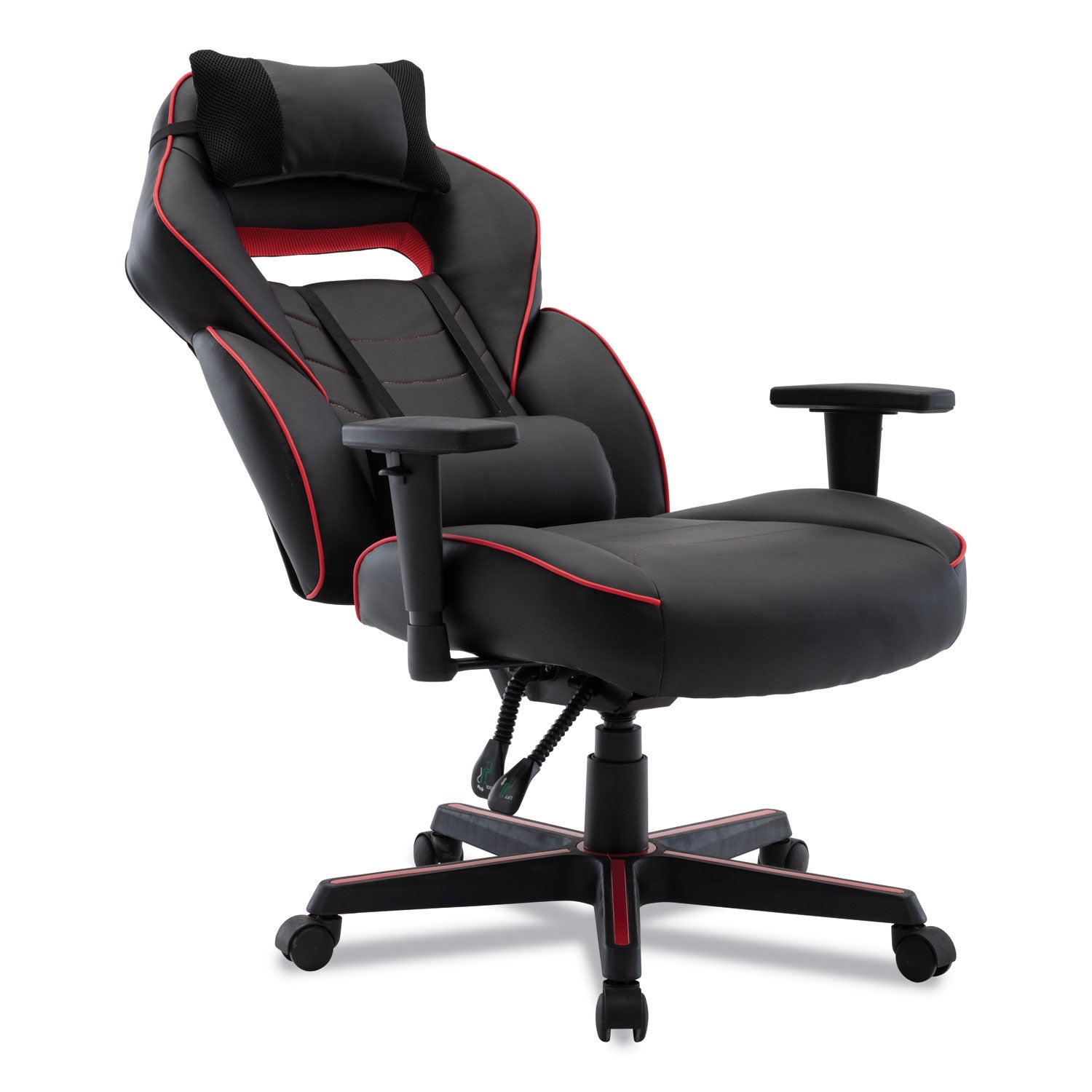 Alera Racing Style Ergonomic Gaming Chair - 275 lb Weight Capacity, Adjustable Seat Height 15.91