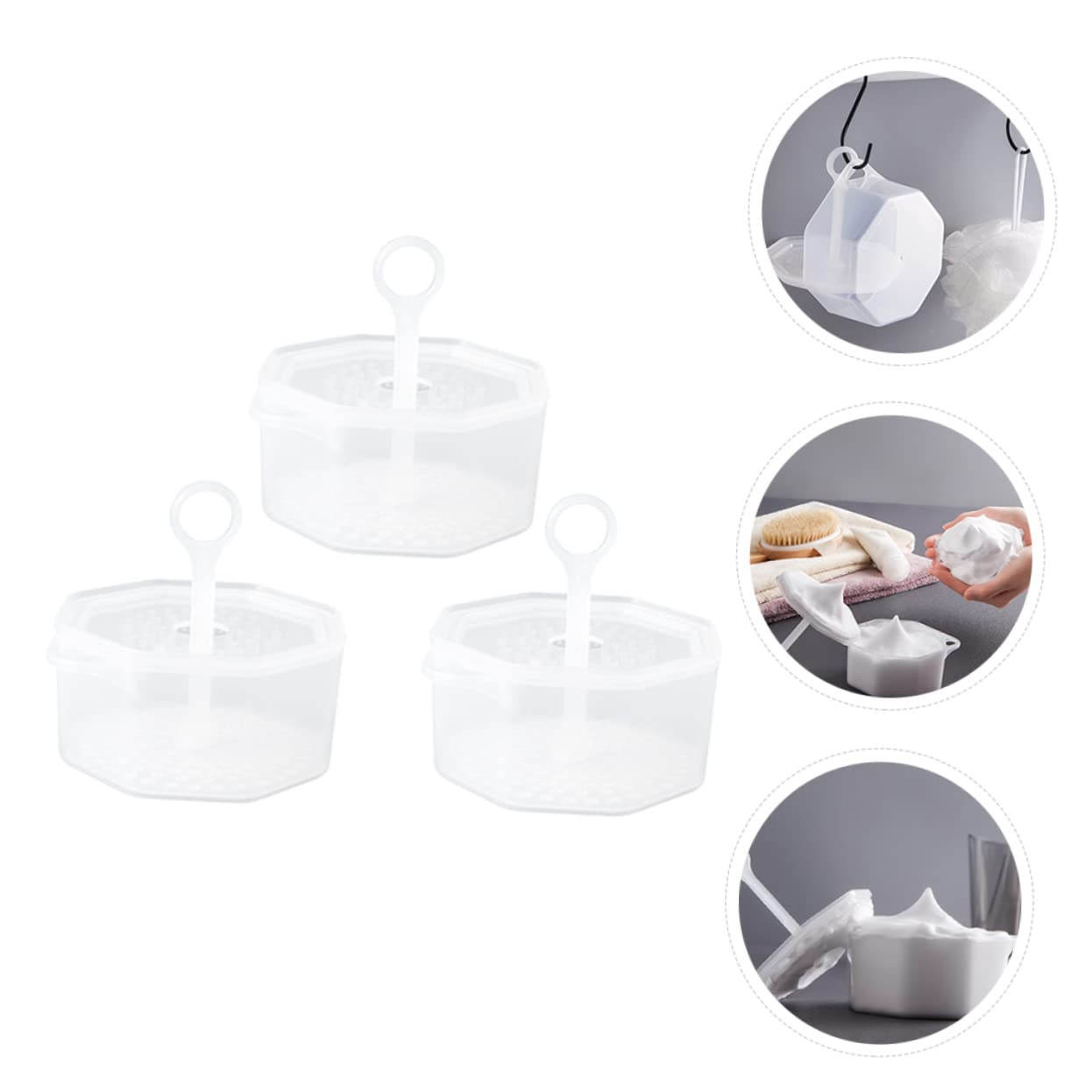 iPetboom 3-Piece Facial Cleansing Bubble Cup Set - Foam Maker for Deep Pore Cleansing, Milk Dispenser Tool for Skincare Routine | Perfect for Spa, Home Facial & Daily Skincare Regimen