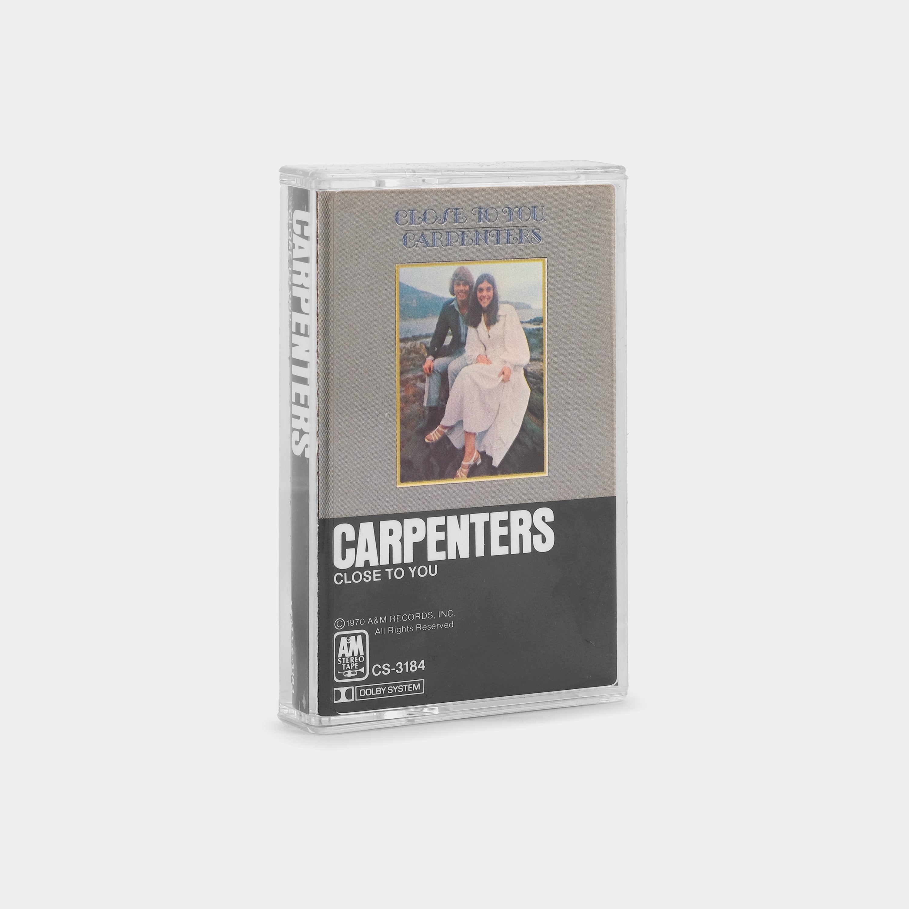 Carpenters Close To You Cassette Tape - Vintage Music Album for Collectors & Audiophiles | Perfect for Retro Music Lovers, Home Decor & Gift Giving