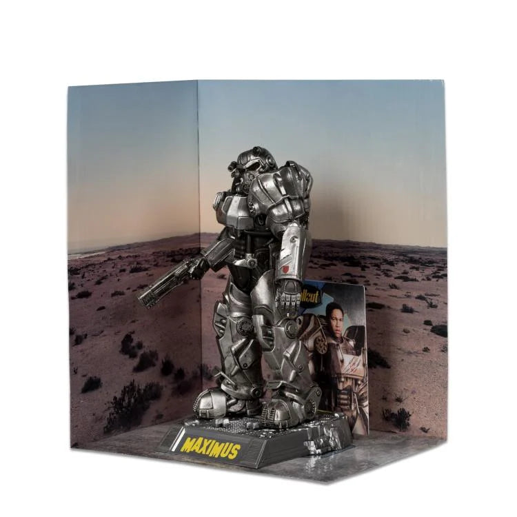 Fallout Movie Maniacs Maximus Limited Edition Collectible Action Figure - Perfect for Gaming Displays, Movie Memorabilia Collections & Post-Apocalyptic Decor