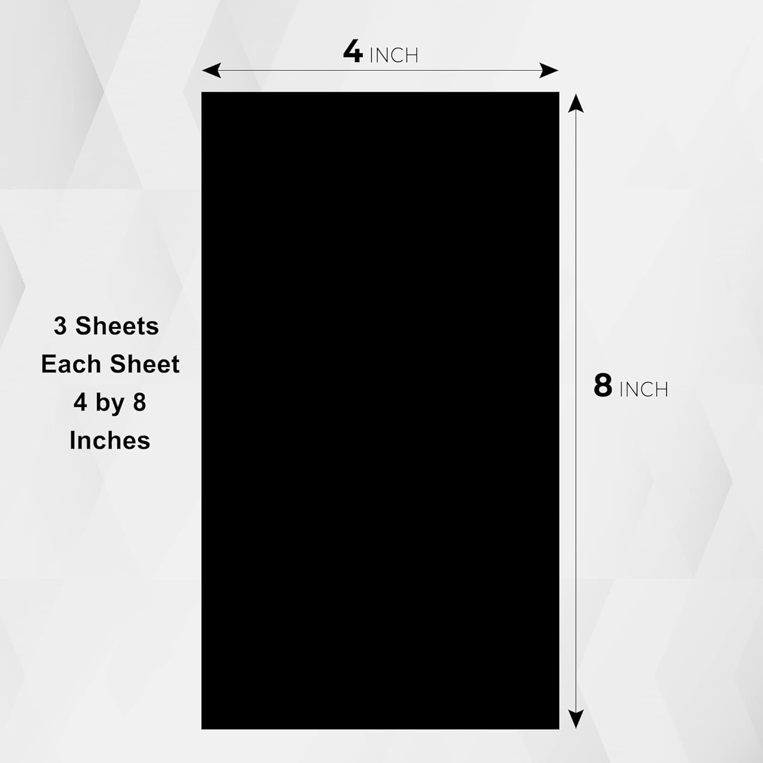 Light Dimming Sheets - 80% to 100% Light Blocking LED Covers, Custom Size (3 Uncut Sheets) for Alarm Clocks, Electronics, Phones & Appliances - Perfect for Bedrooms, Home Theater & Gaming Setup