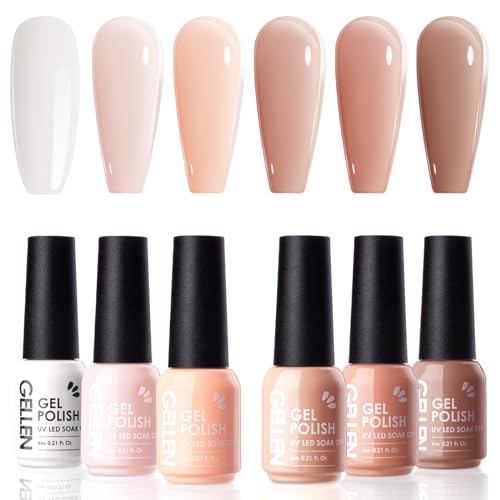 6pcs - Fall Brown Set