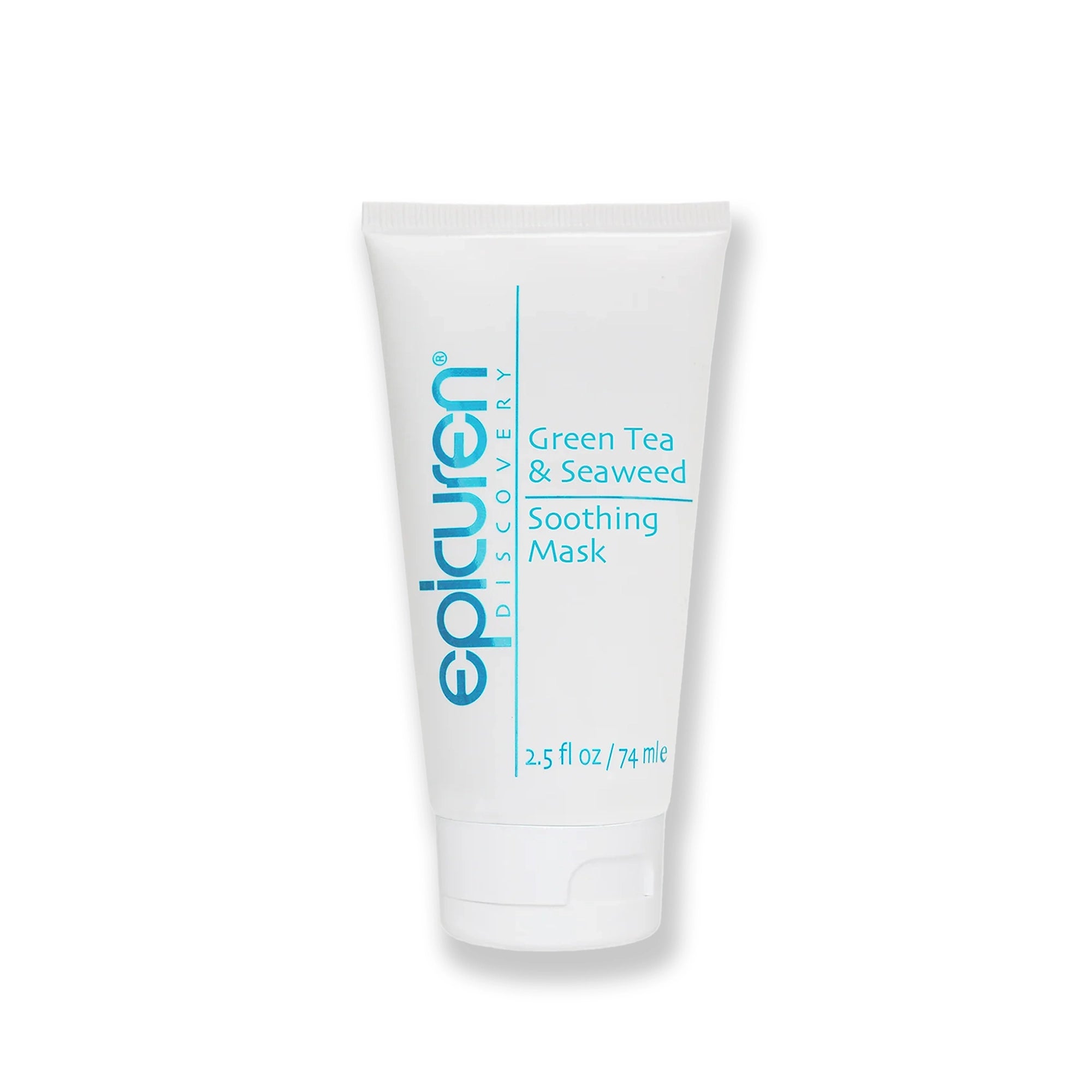 Epicuren Green Tea & Seaweed Soothing Face Mask - Hydrating & Calming Facial Treatment for Sensitive Skin - Perfect for Spa Nights & Post-Sun Care