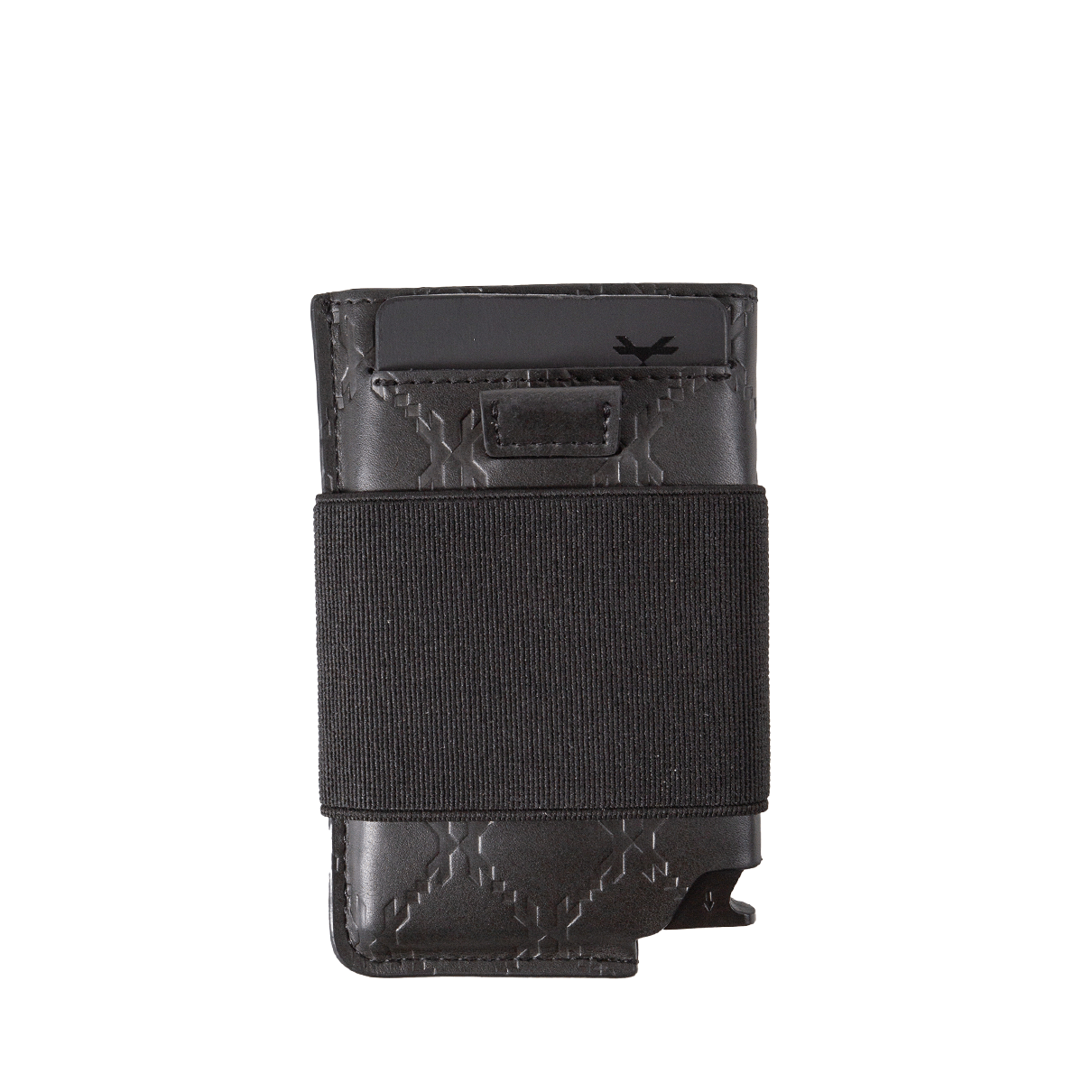 Monogram Switch Wallet - Stylish Black Leather Card Holder for Nintendo Switch Accessories | Perfect for Gaming, Travel & Everyday Use