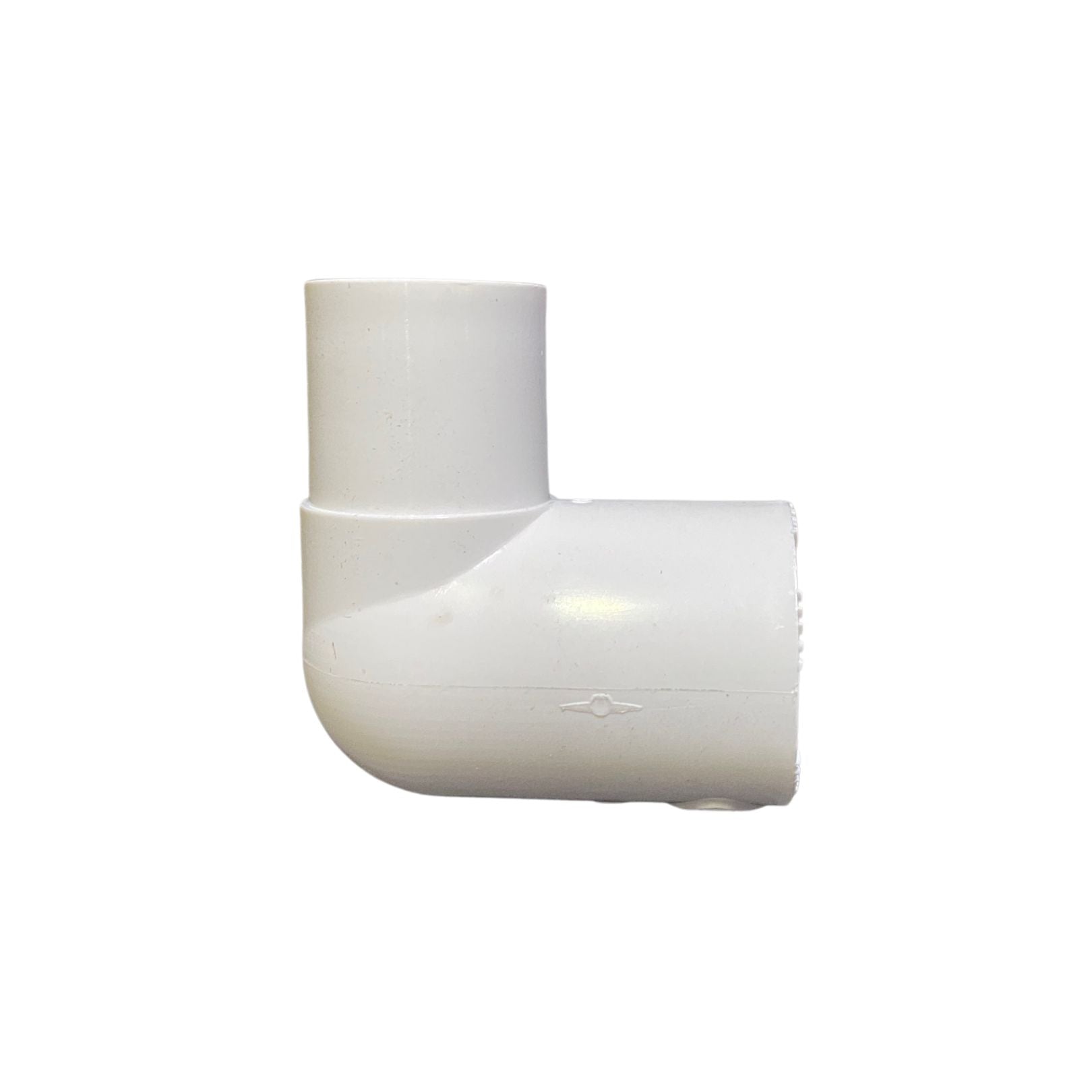 90 Degree Street Elbow Spigot x Socket SCH 40 PVC Pipe Fitting for Plumbing, Irrigation & DIY Projects - Perfect for Water Supply, Drainage & Construction Use