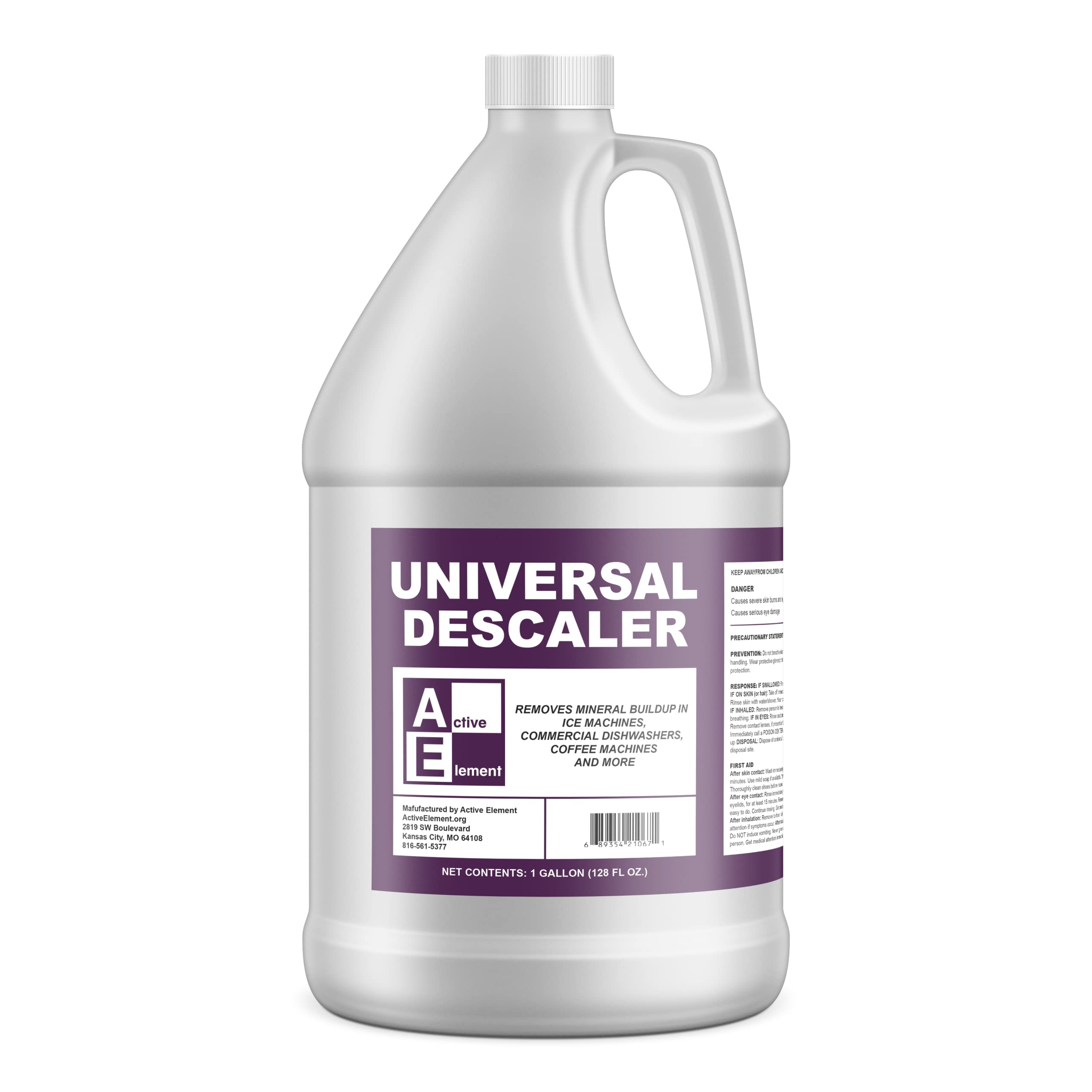 Commercial Grade Universal Descaler - 4 Gallon Delimer for Dishwashers, Ice Machines & Coffee Makers | Heavy-Duty Lime & Calcium Remover for Restaurant, Hotel & Home Appliances