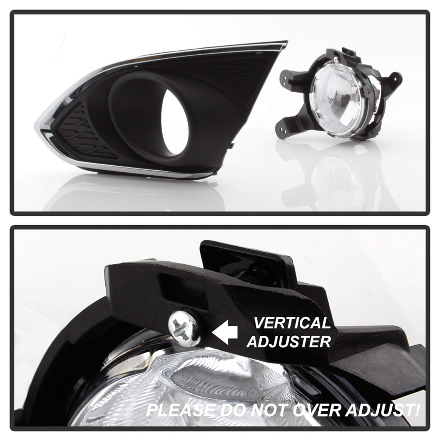 Spyder Auto 5080288 LED Fog Lights for Cars & Trucks - Durable, Bright, Easy Installation - Perfect for Night Driving & Off-Road Adventures