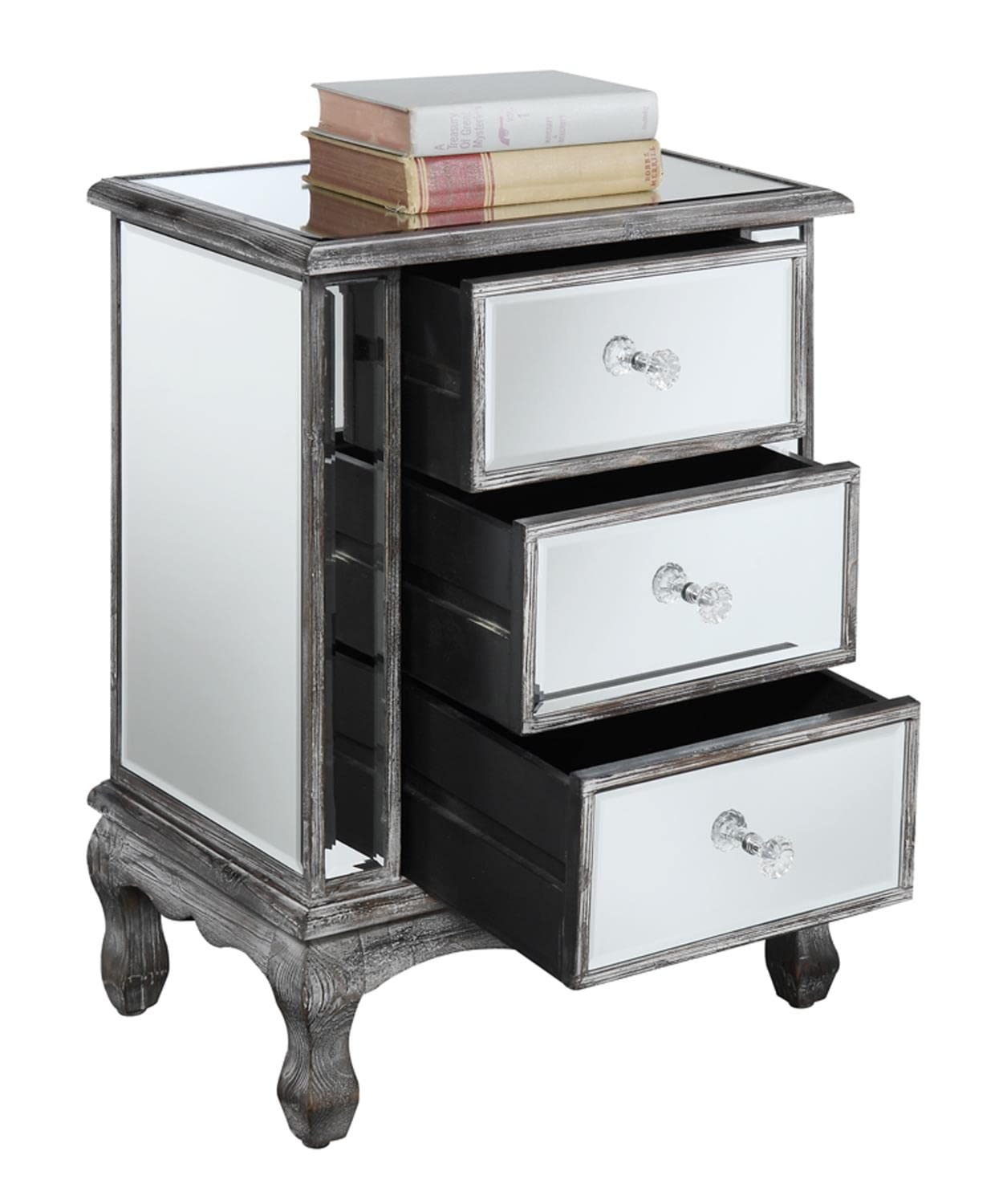 Gold Coast Vineyard Mirrored End Table 19