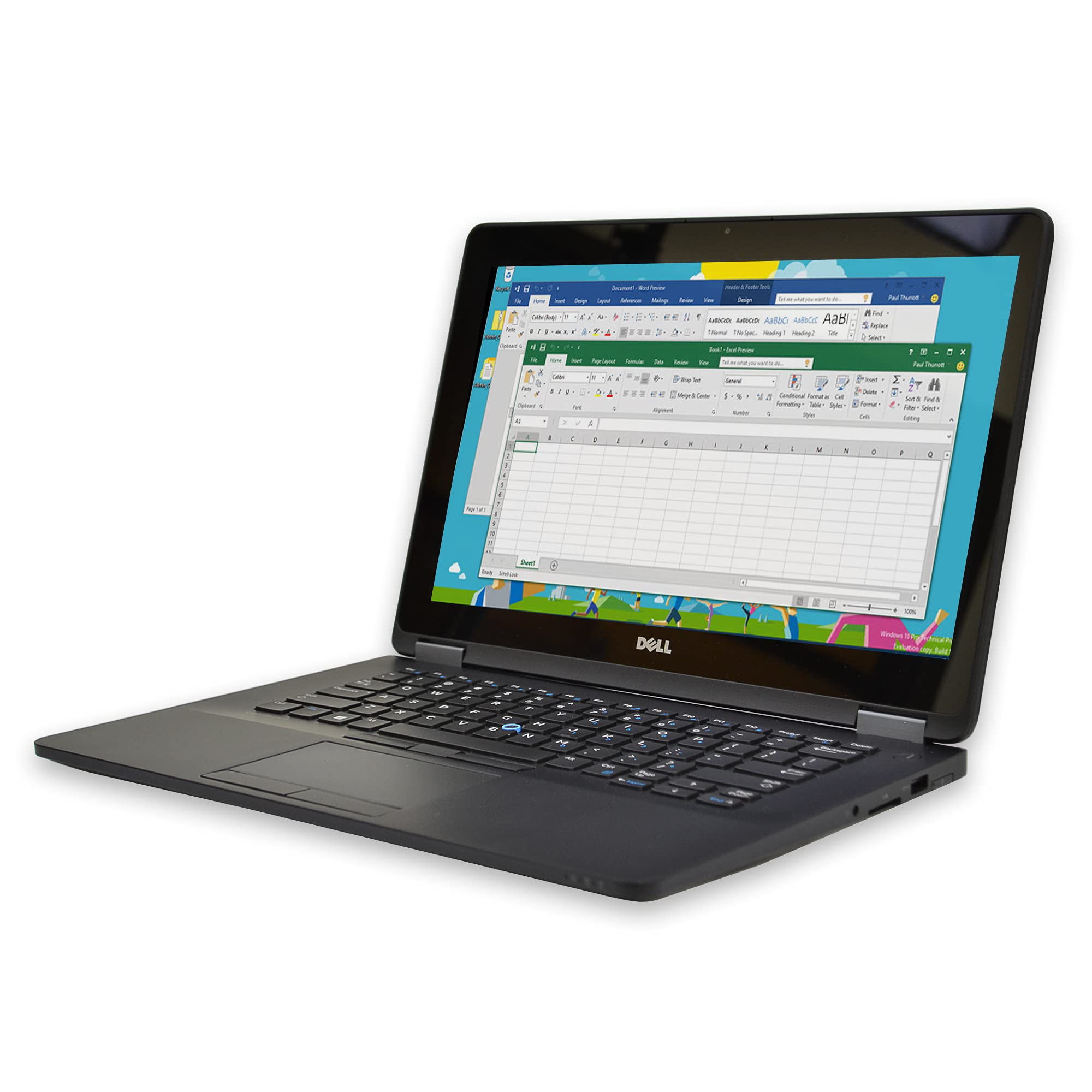 Refurbished Dell Latitude E7470 Business Laptop - Intel Core i5-6300U 2.4GHz, 8GB DDR3 RAM, 256GB SSD, 14