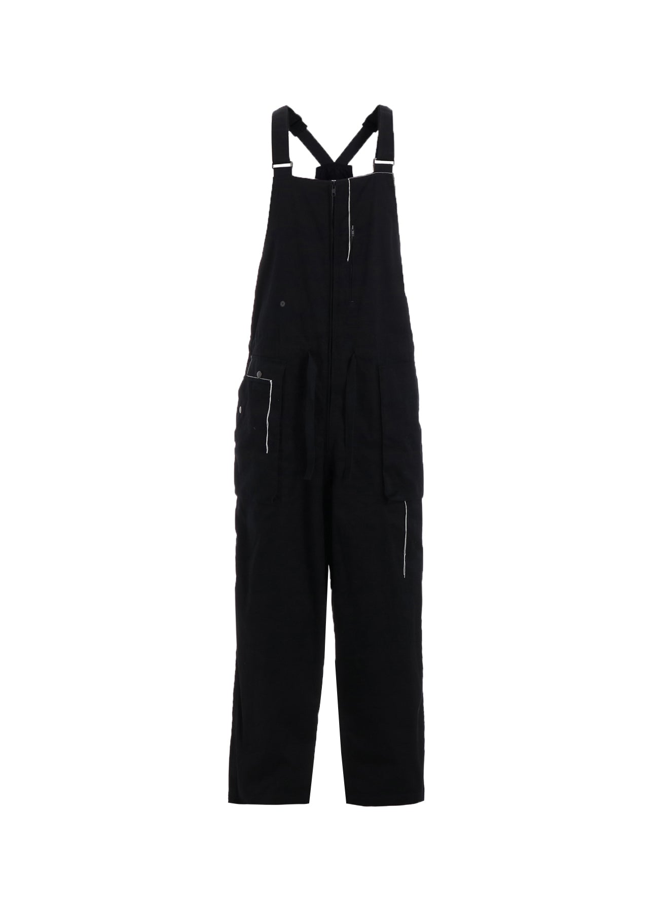 Stylish Cotton Twill Overalls with Color Stitching - Perfect for Casual Wear, Work & Outdoor Activities