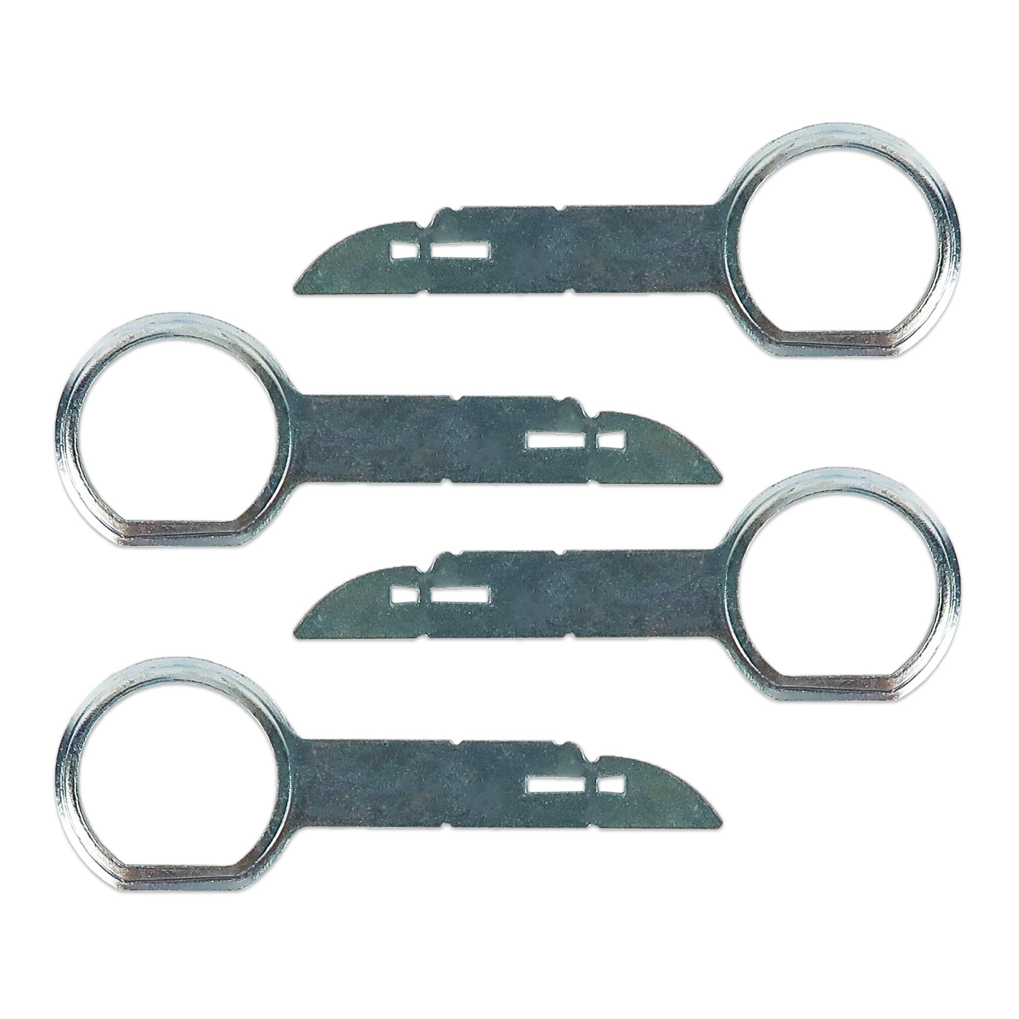 Porsche VW Mercedes Audi Ford Radio Removal Tool Set - 2 Keys for Car Stereo Installation & Removal | Perfect for DIY Auto Repairs & Upgrades