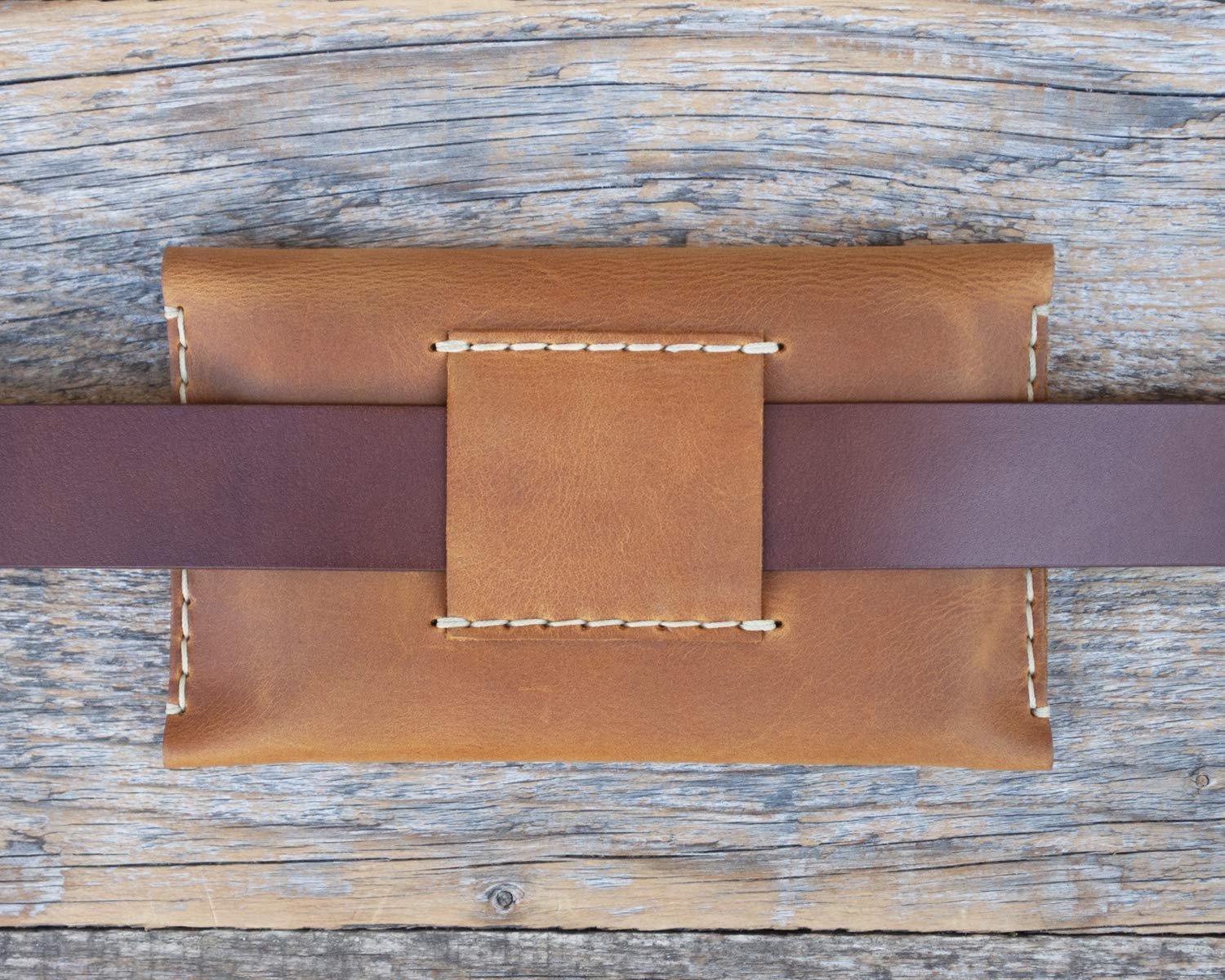 Premium Genuine Bovine Leather Waist Bag for iPhone 15 Pro Max & iPhone 15 Plus - Crossbody Phone Pouch with Card Slot & Adjustable Belt Loop - Perfect for Travel, Hiking, Concerts & Everyday Use