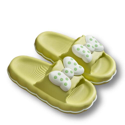 Polka Dot Bow-green