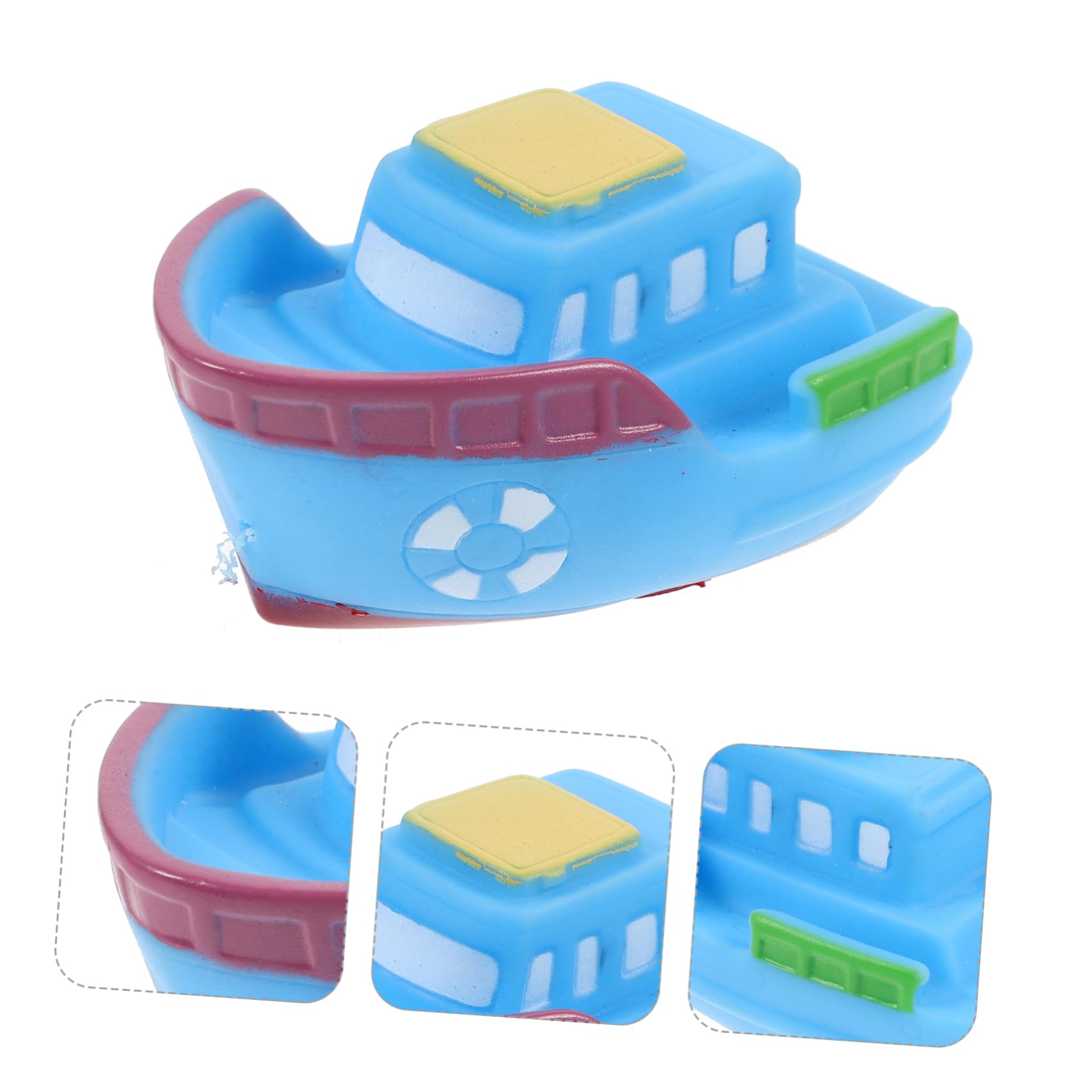 KOMBIUDA Early Education Bath Toys for Toddlers - Safe Vinyl Bathtub Toys for Kids, Fun Learning & Sensory Play During Bath Time