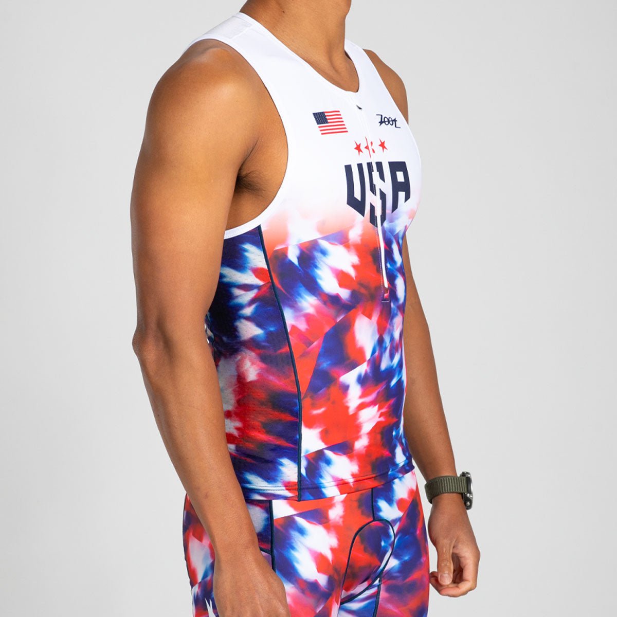 Men's Limited Edition Tri Tank Top - Freedom Design - Comfortable & Stylish Workout Shirt for Gym, Running & Casual Wear