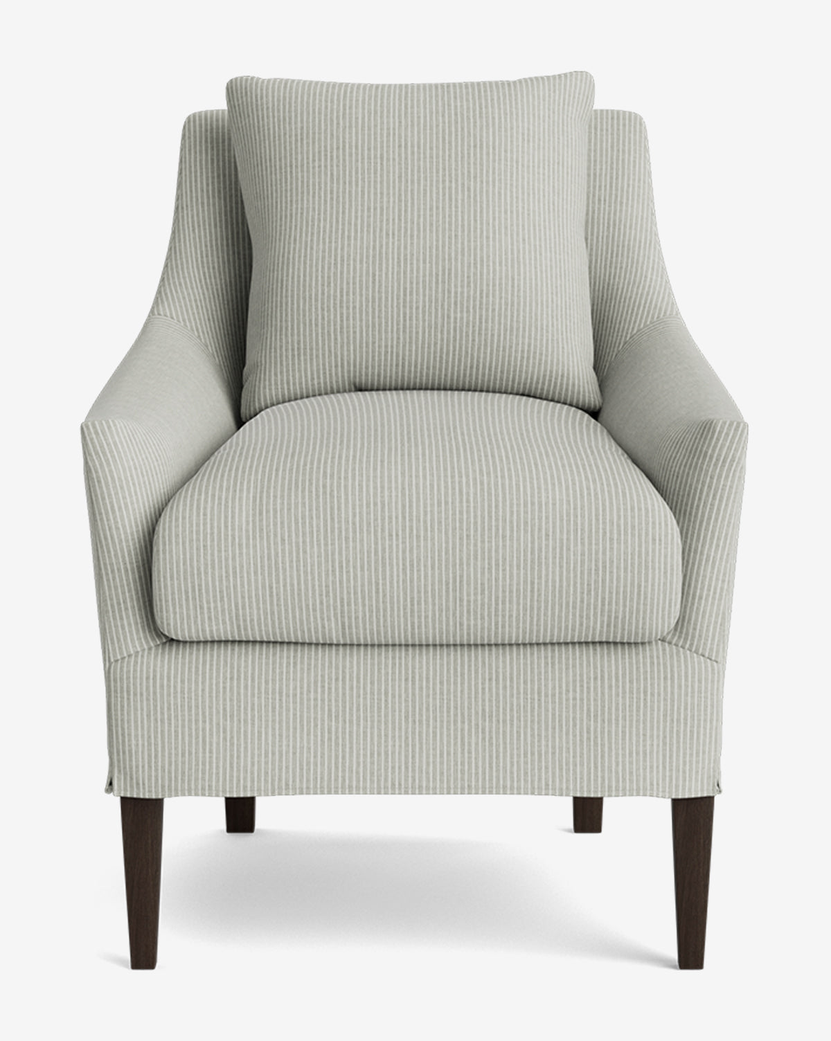 Sascha Slipcover Dining Chair - Washable Upholstered Seat Cover - Modern Farmhouse Style for Kitchen, Dining Room & Office - Comfortable & Stylish Home Decor