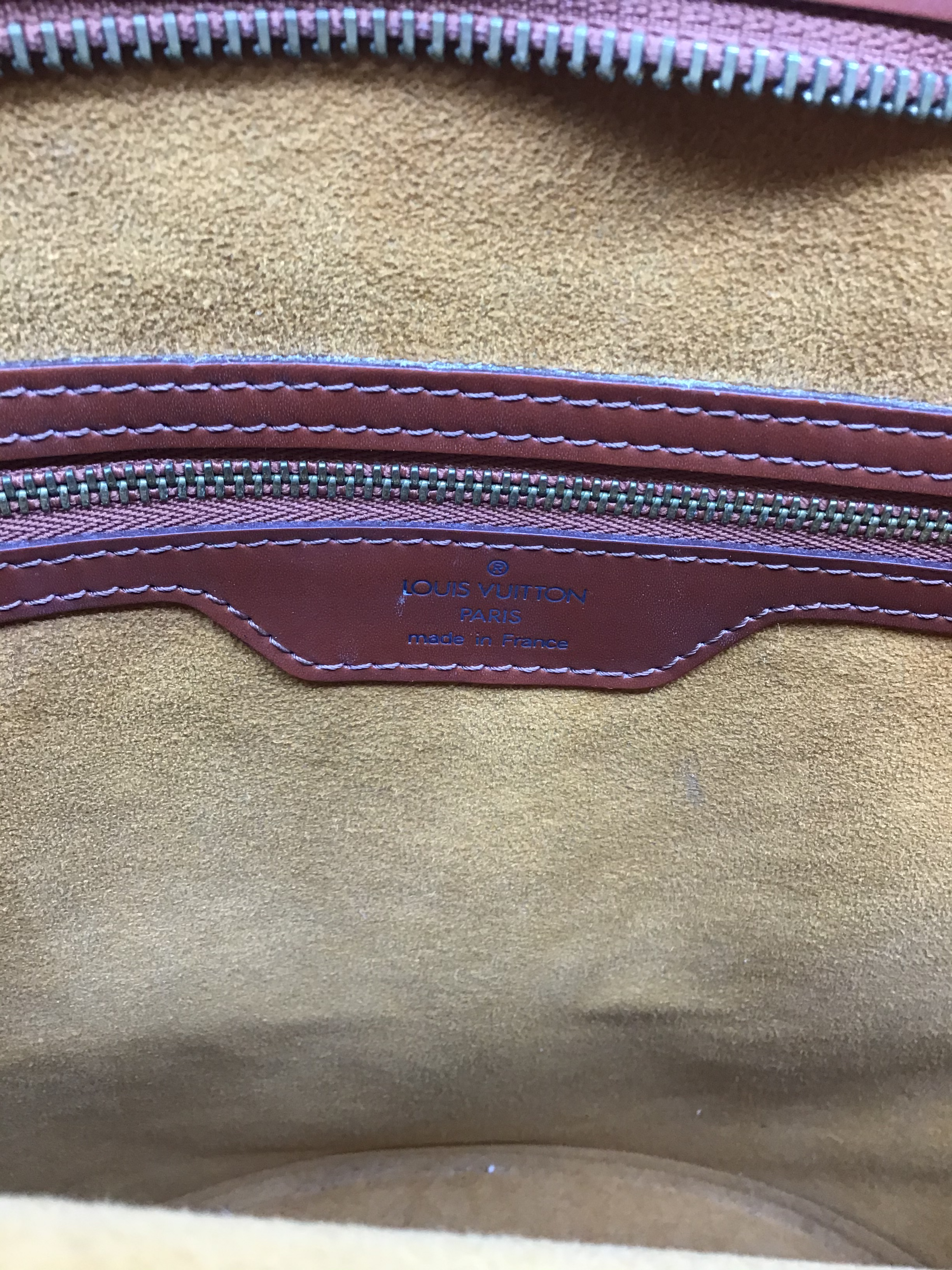 Authentic Louis Vuitton Epi Leather Saint Jacques PM Handbag for Women | Luxury Crossbody Purse | Perfect for Work, Travel & Evening Events