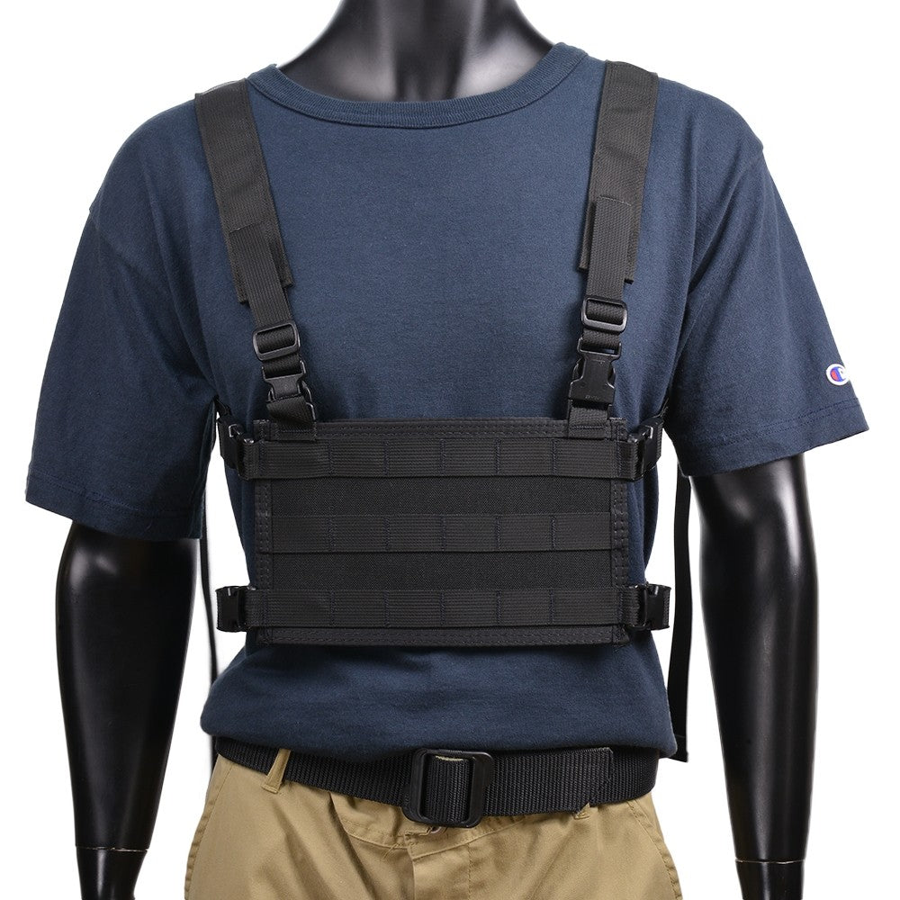HSGI High-Speed Tactical Chest Rig - Durable Molle Platform for Military & Airsoft Gear - Perfect for Outdoor Training, Hunting & Range Shooting