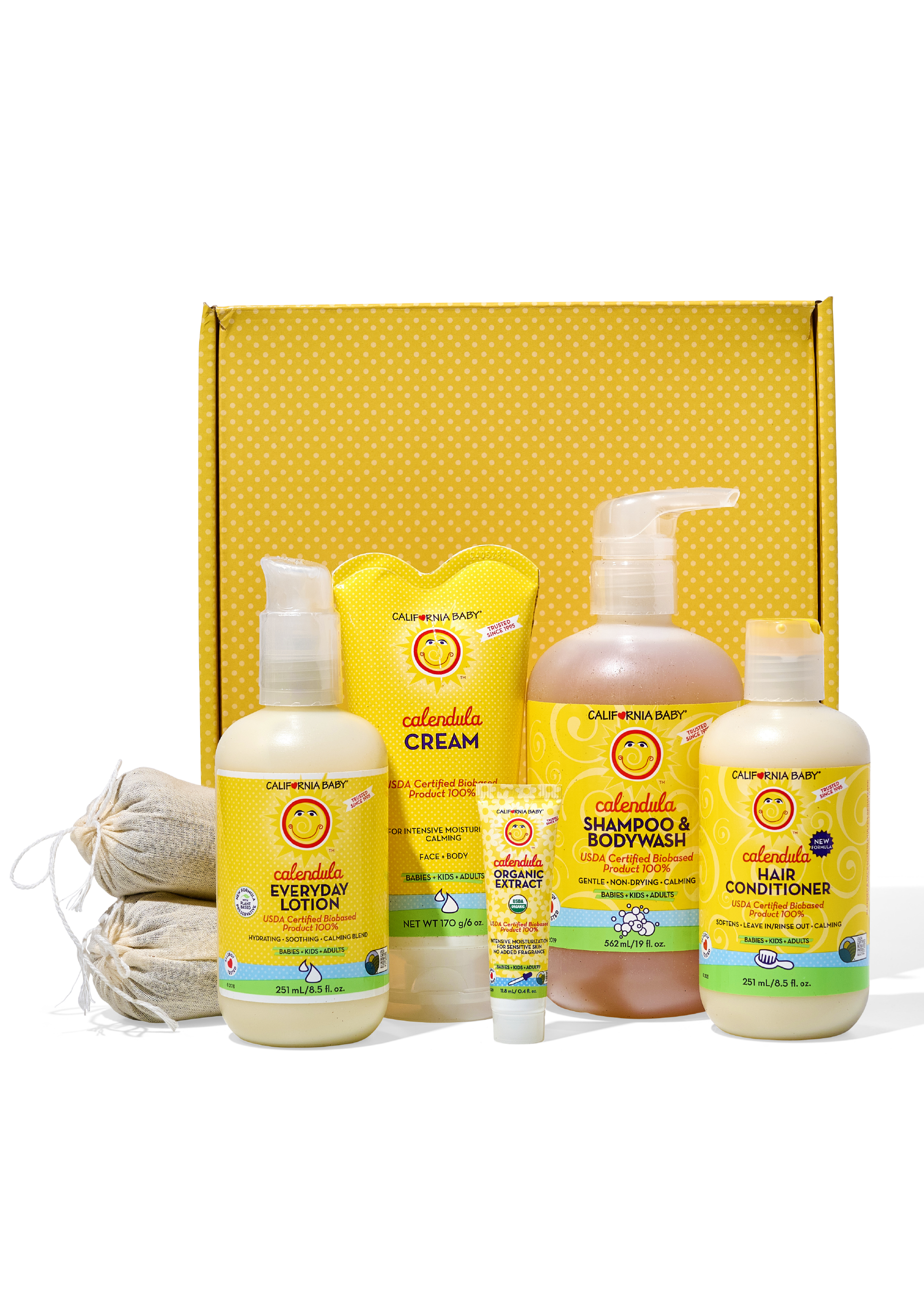 Best Calendula™ Gift Set for Adults & Kids - Soothing Skincare for Dry Skin, Eczema & Sensitive Skin Care - Perfect for Holidays, Birthdays & Self-Care