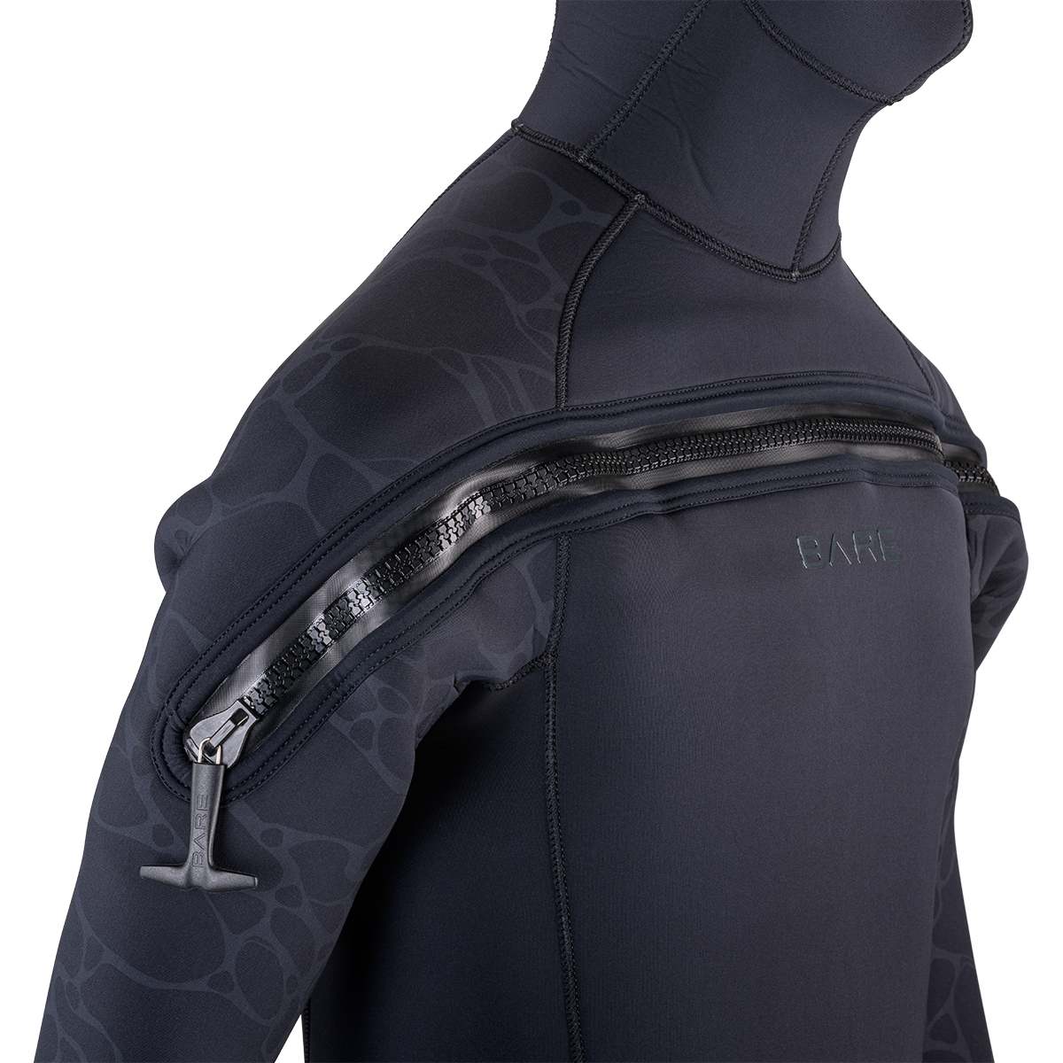 Bare 8/7mm Men's Velocity Ultra 2.0 Semi-Dry Full Wetsuit for Scuba Diving, Surfing & Cold Water Activities