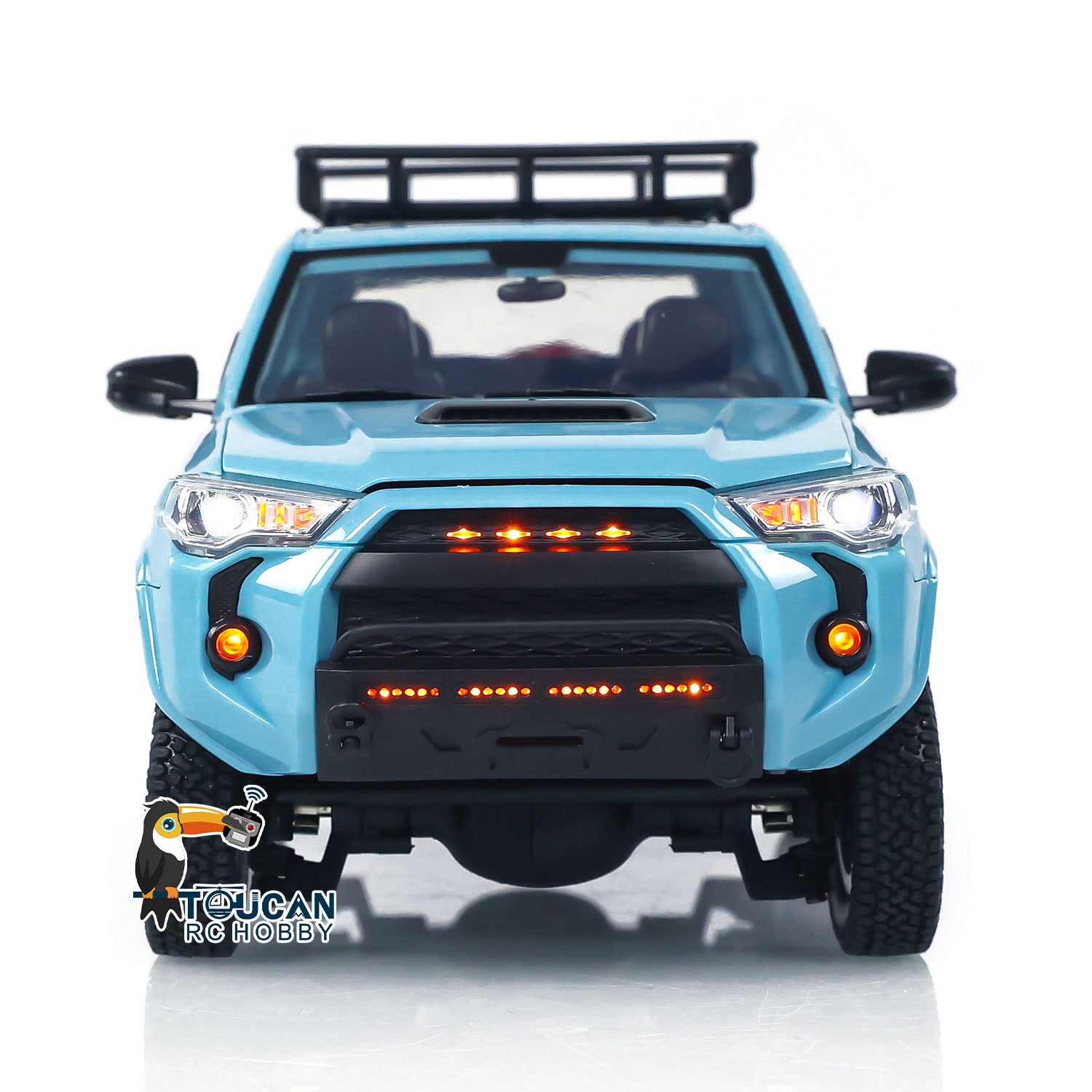 1/18 Scale HG 4x4 RC Off-Road Vehicle - Remote Control Crawler Car with Upgraded 4Runner Simulation (Painted & Assembled) - Perfect for DIY Model Enthusiasts & Outdoor Adventure Play