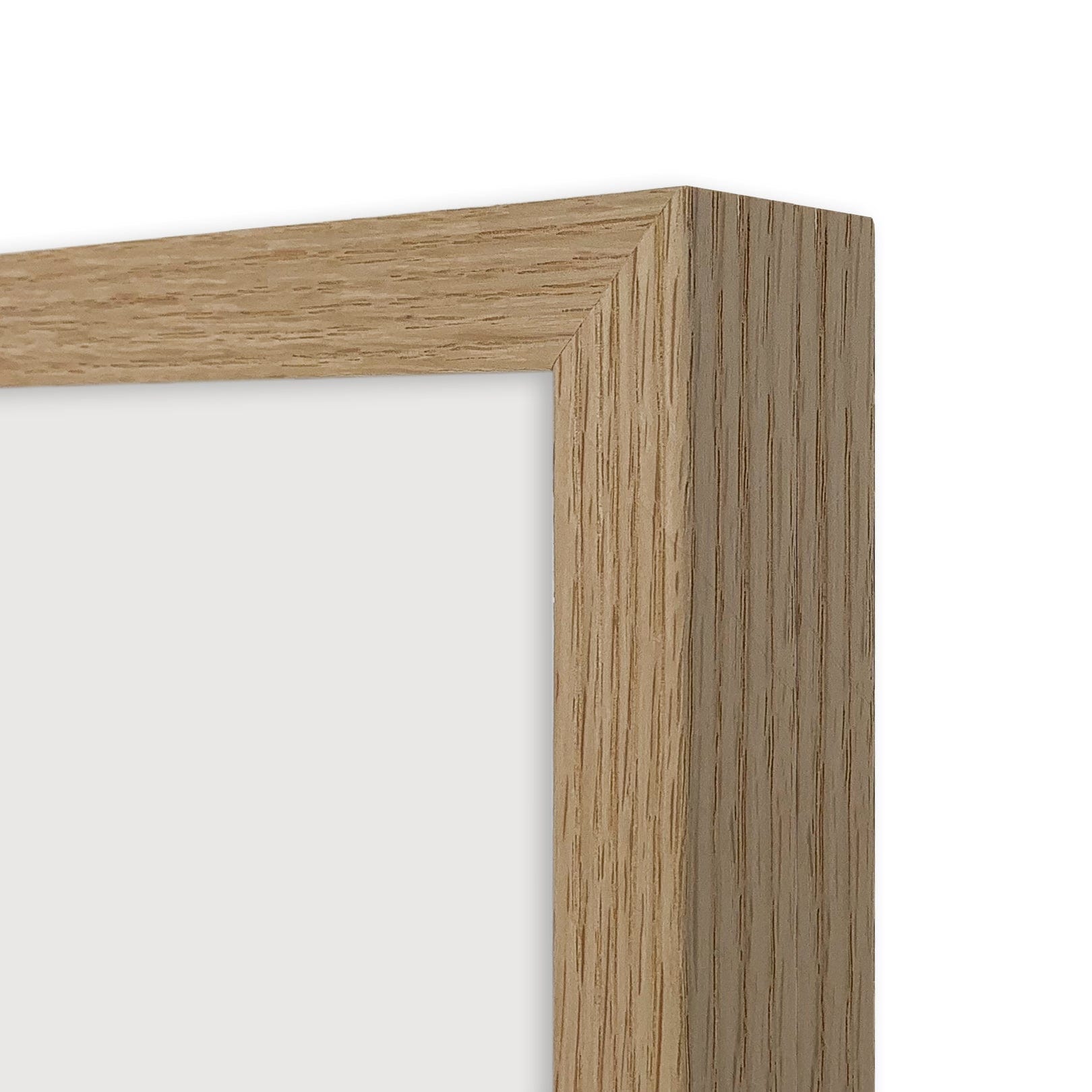 Natural Oak A2 Picture Frame - Handcrafted Wooden Photo Frame for A3 Images - Perfect for Wall Decor, Home Office, and Gallery Displays