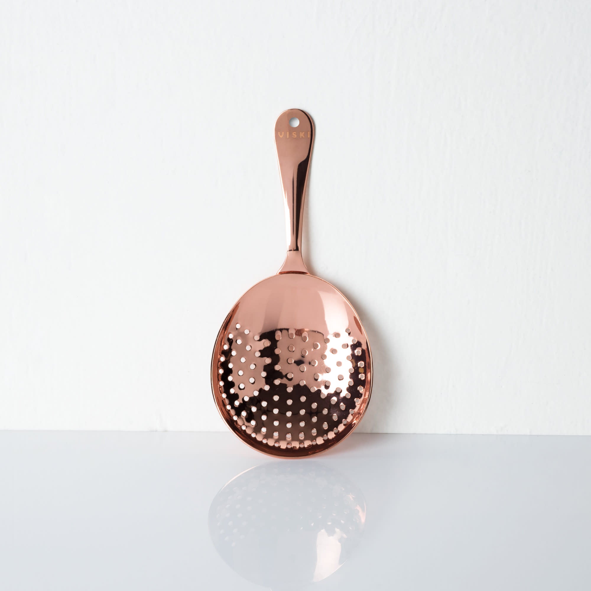Premium Stainless Steel Summit Julep Strainer - Fine Mesh Cocktail Strainer for Mint Juleps, Mojitos & Classic Cocktails - Perfect for Home Bars & Mixology Enthusiasts
