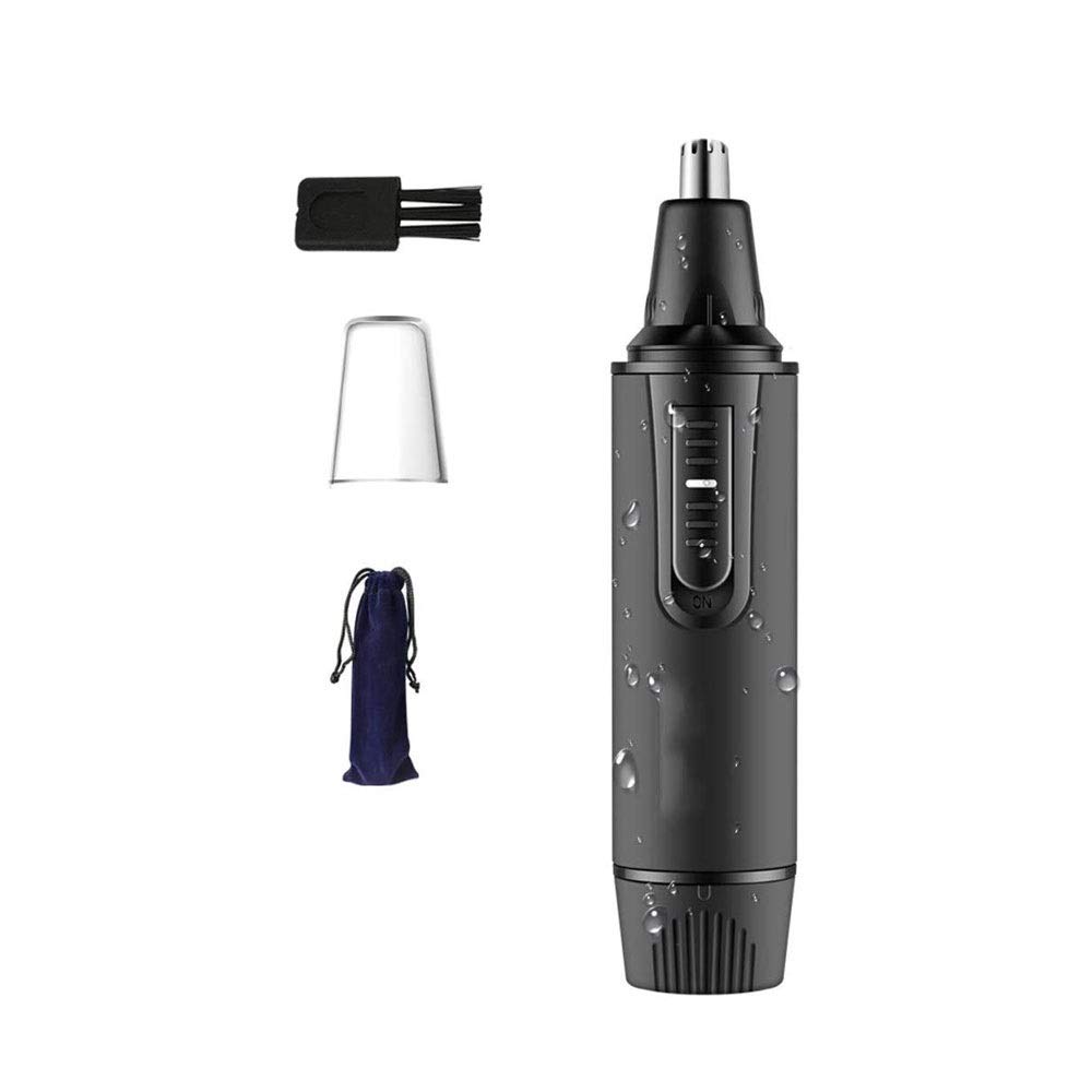 Painless Nose & Ear Hair Trimmer - Rechargeable Battery Powered, Wet/Dry Use, Easy to Clean Grooming Tool for Men | Perfect for Travel, Home & Personal Care
