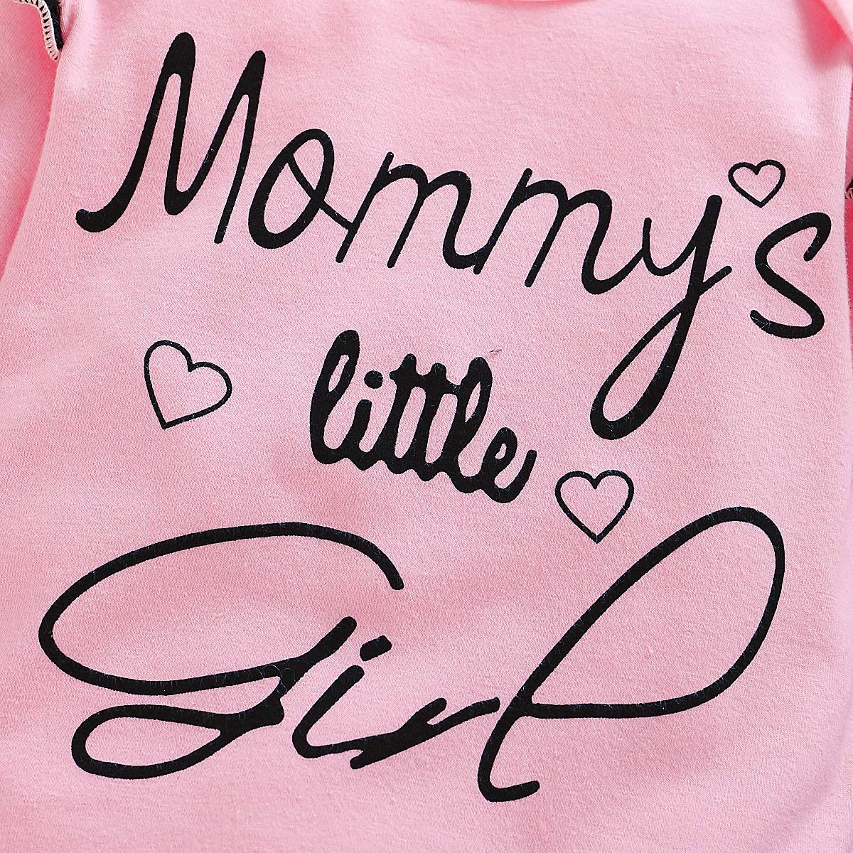 Adorable Infant Baby Girl Clothes - Newborn Long Sleeve Romper & Pants Set for Fall/Winter | Soft & Comfortable Outfit for Newborns, Photo Shoots, Family Gatherings & Daily Wear