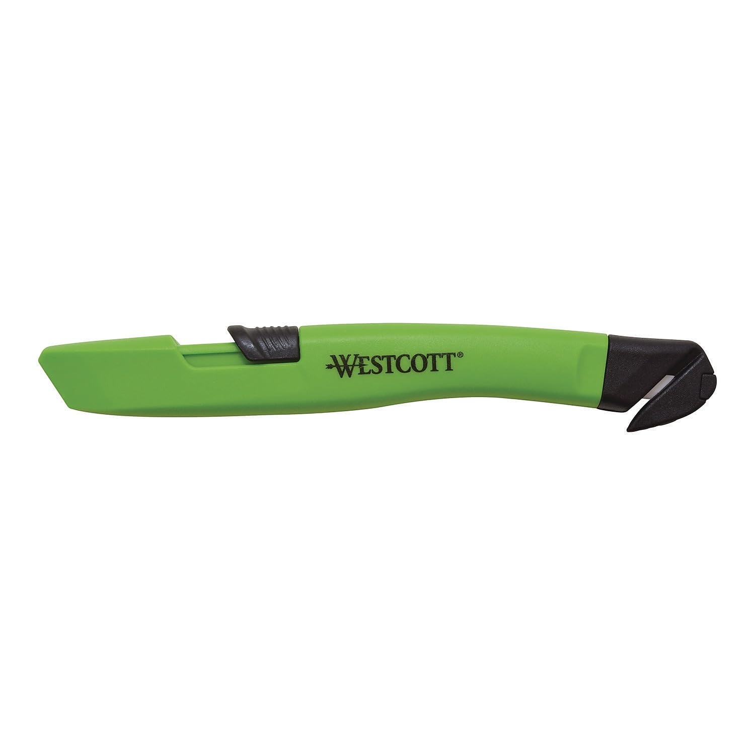Westcott Ceramic Utility Knife - Heavy Duty Craft Cutter with Rear Blade for DIY, Scrapbooking, and Packaging | Sharp & Durable Cutting Tool for Home, Office & Workshop Use