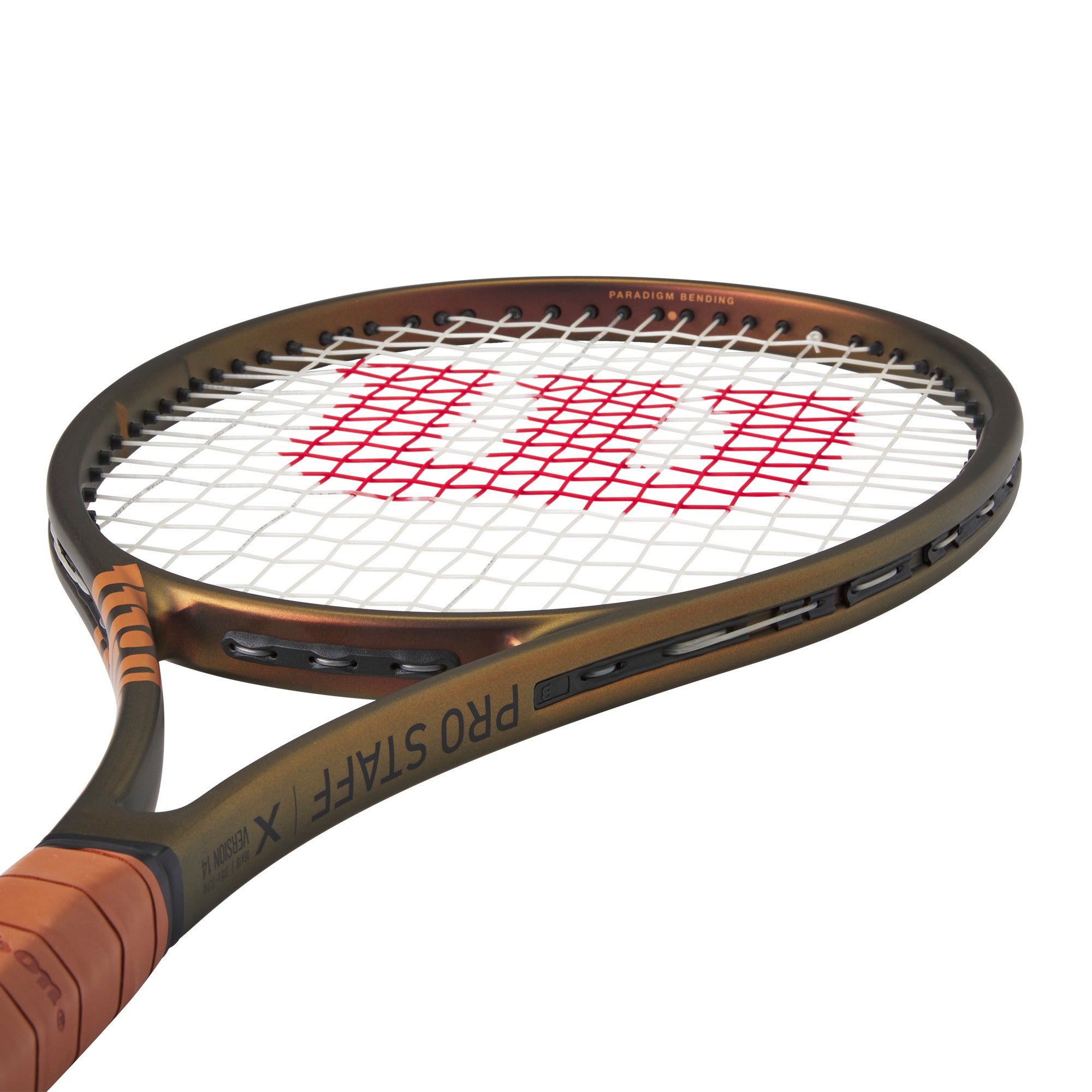 Wilson Pro Staff X v14 Tennis Racket | Premium Carbon Fiber Construction for Power & Control | Perfect for Competitive Play & Training Sessions