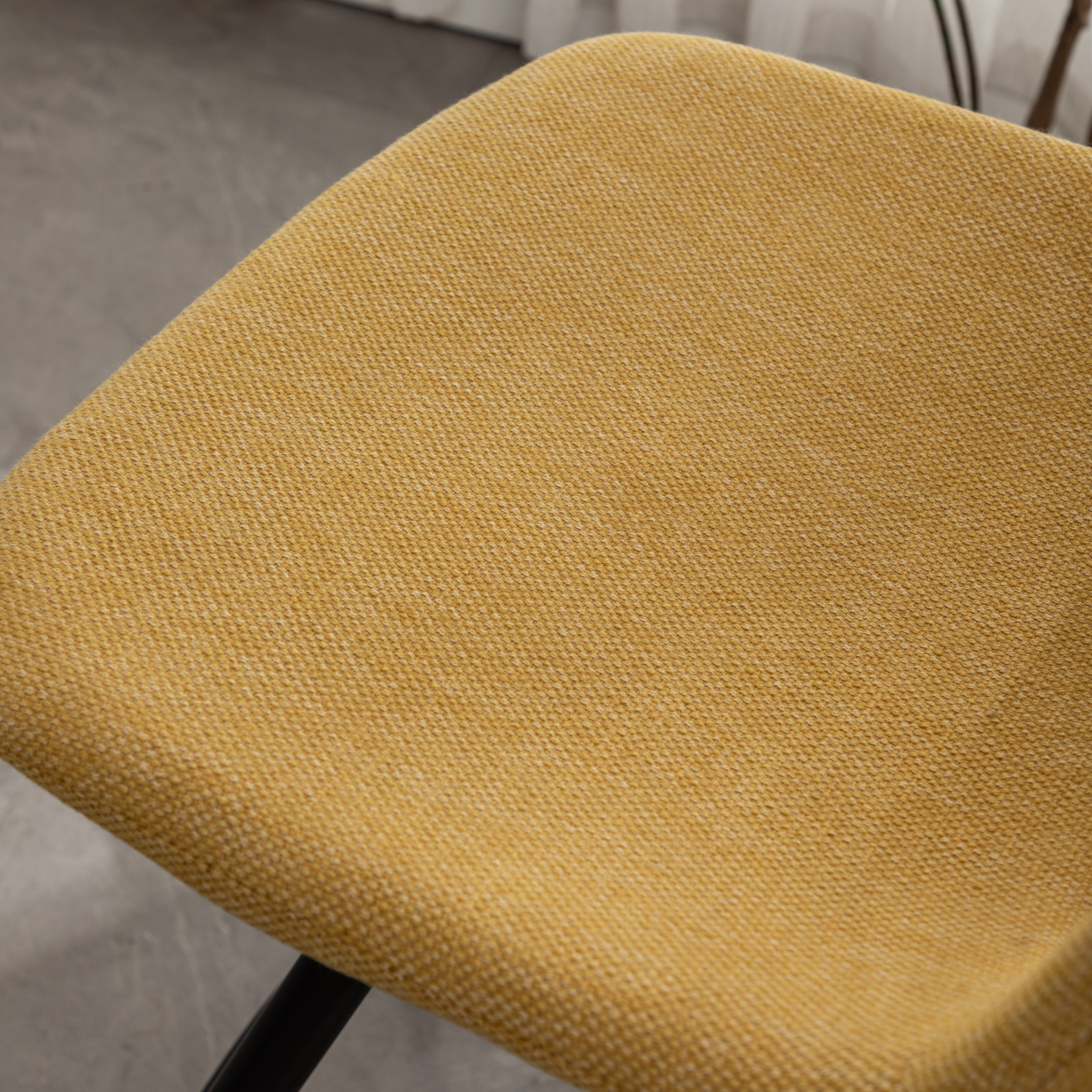 Roundhill Furniture Porth Fabric Kitchen Barstools 28.25