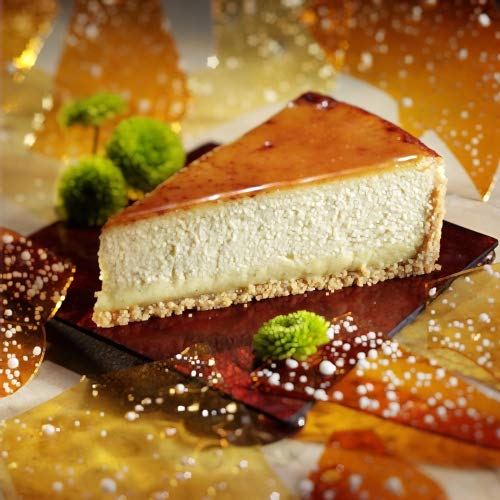 Sweet Street Crème Brûlée Cheesecake - Single Serve (1 Count) - Perfect for Dessert Lovers, Parties & Gourmet Treats